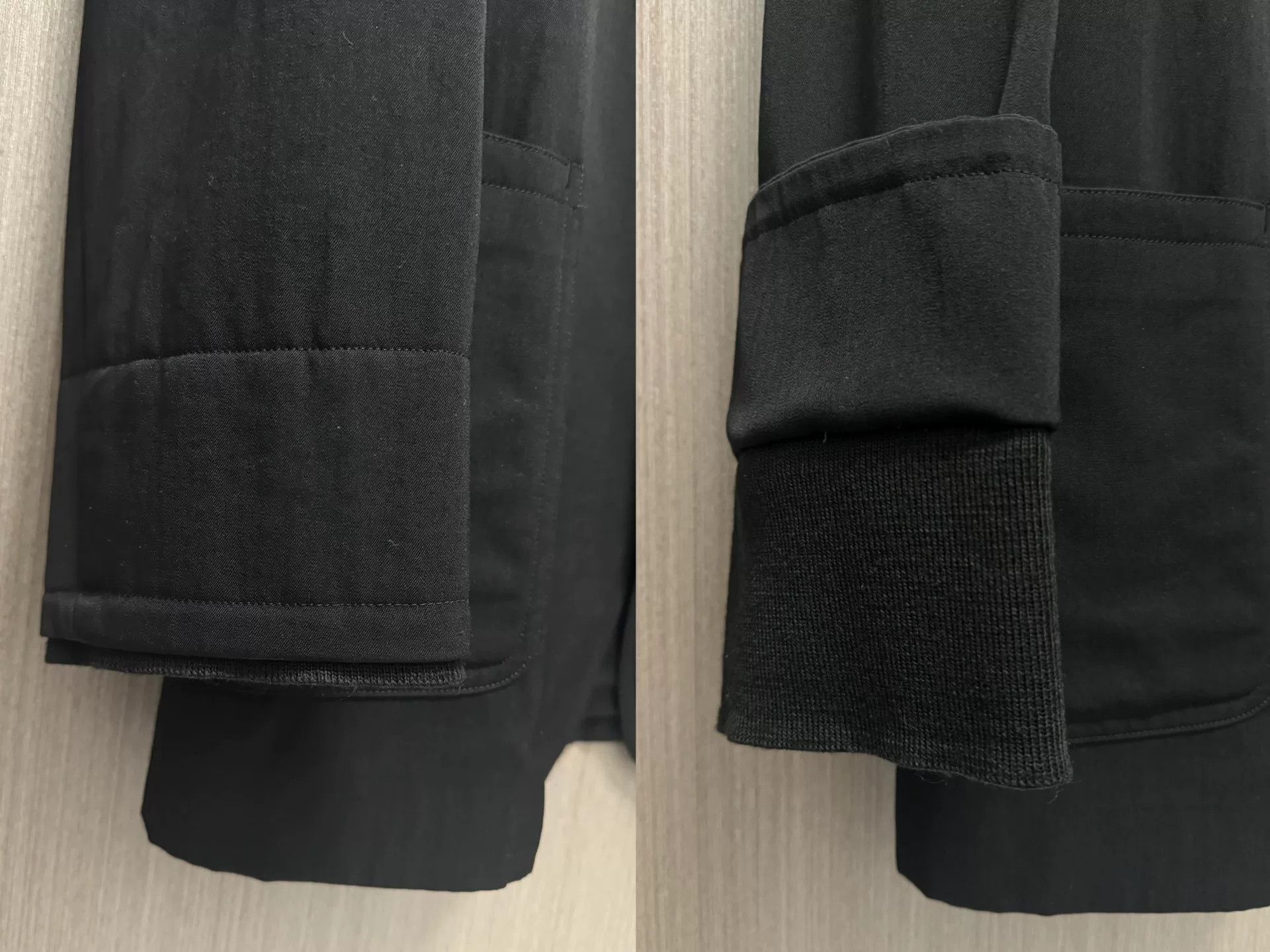 Y's for Men Yohji Yamamoto 90s Two-Layer Sleeve Jacket Size US L / EU 52-54 / 3 - 4 Thumbnail