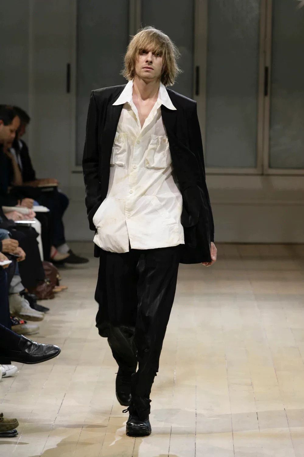 Y's for Men Yohji Yamamoto Multi Pocket Military Shirt Size US M / EU 48-50 / 2 - 7 Thumbnail