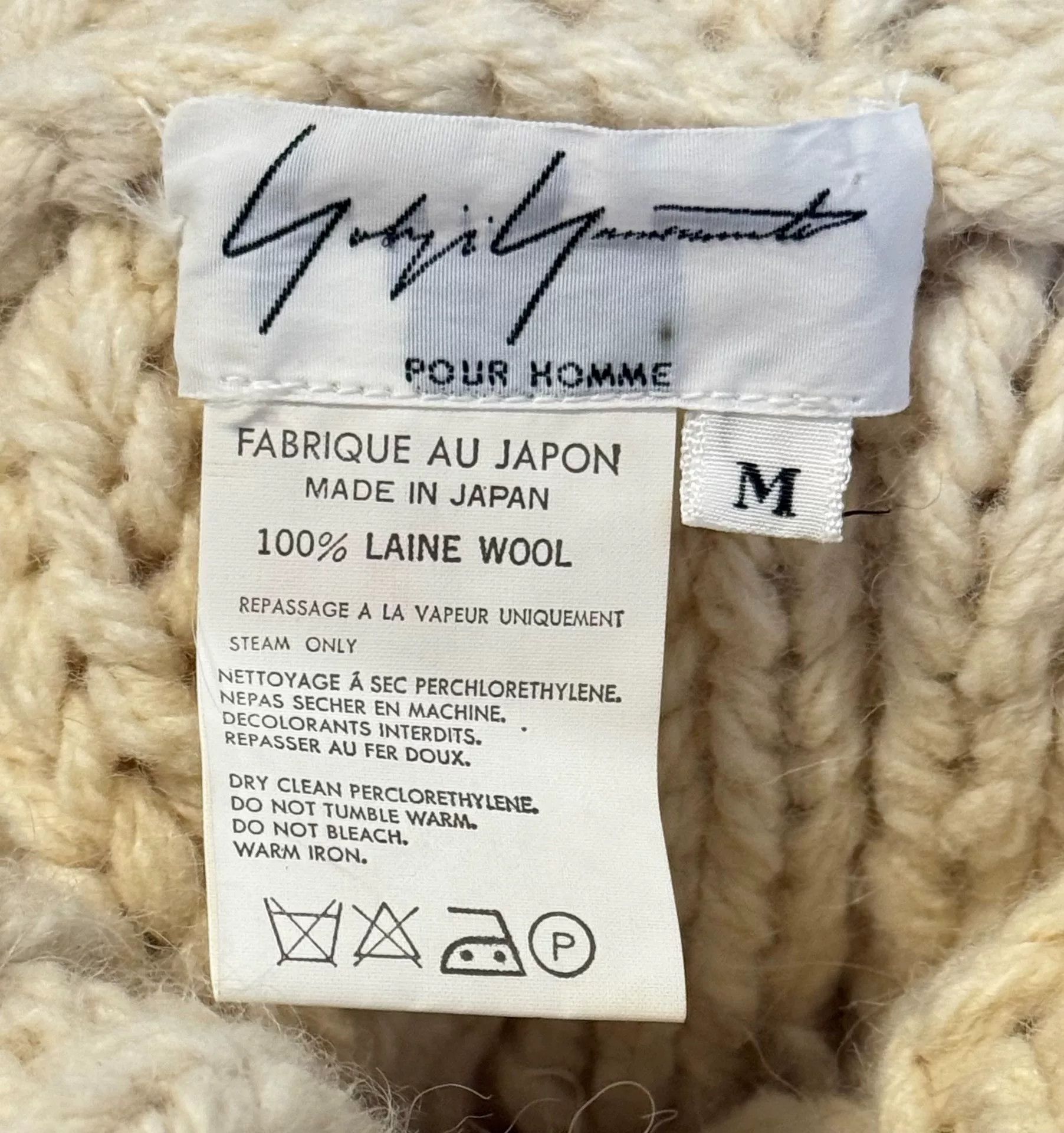 Yohji Yamamoto Yohji Yamamoto Knit Sweater 1993 Collection Size US M / EU 48-50 / 2 - 5 Thumbnail