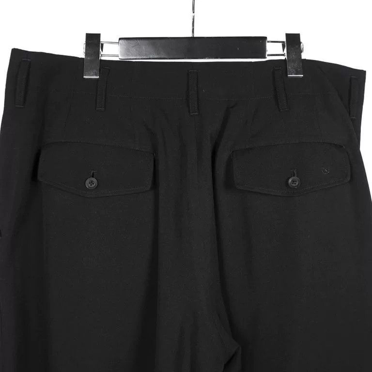 Yohji Yamamoto Yohji Yamamoto Military Wide-Leg Pants Size US 26 / EU 42 - 6 Thumbnail
