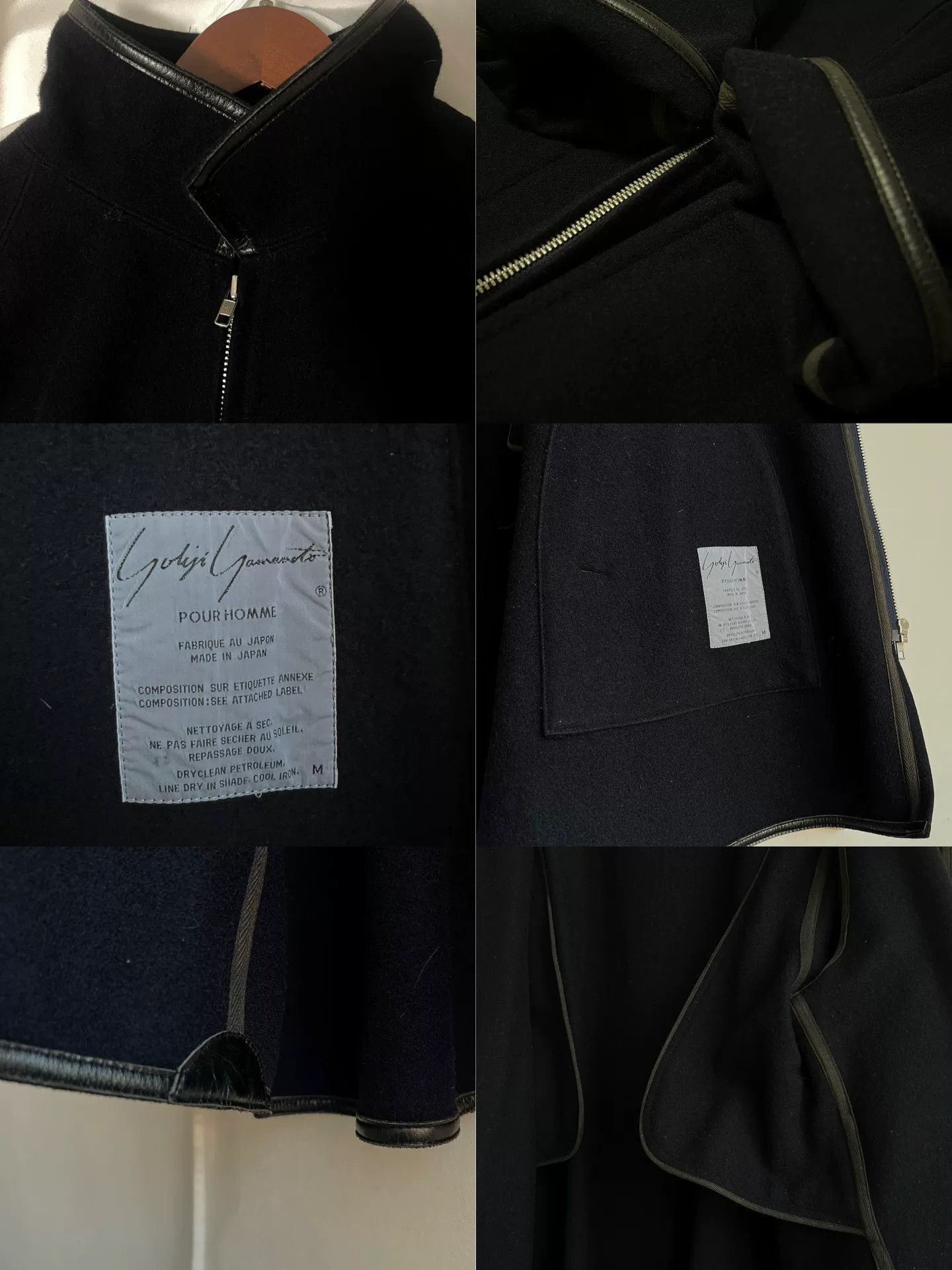 Yohji Yamamoto Yohji Yamamoto Zip Pocket Coat Size US M / EU 48-50 / 2 - 9 Thumbnail