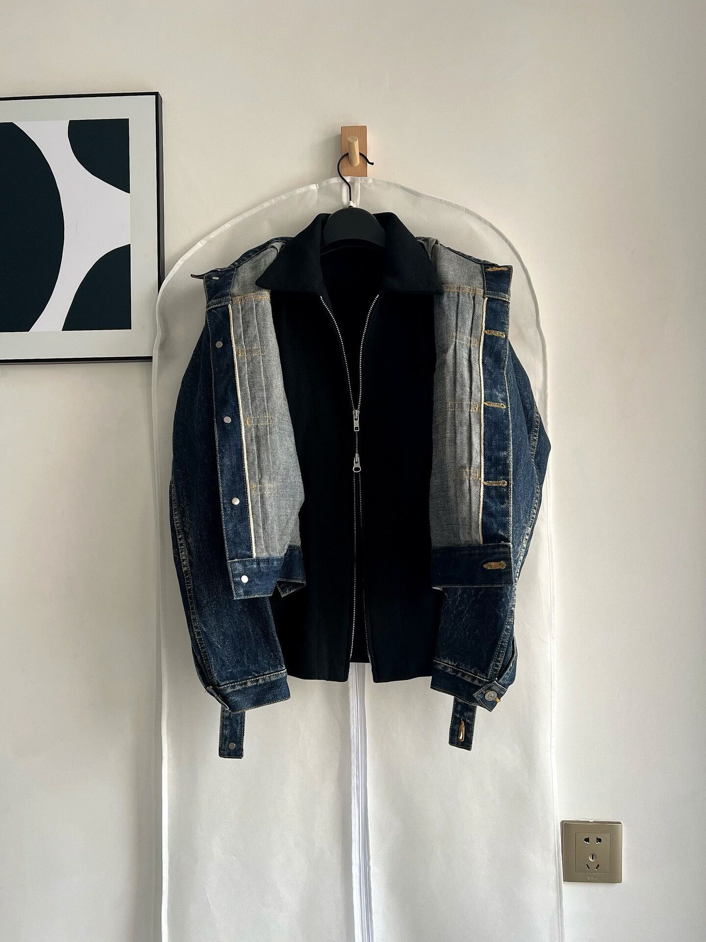 Yohji Yamamoto Yohji Yamamoto Denim Jacket Size S / US 4 / IT 40 - 4 Thumbnail