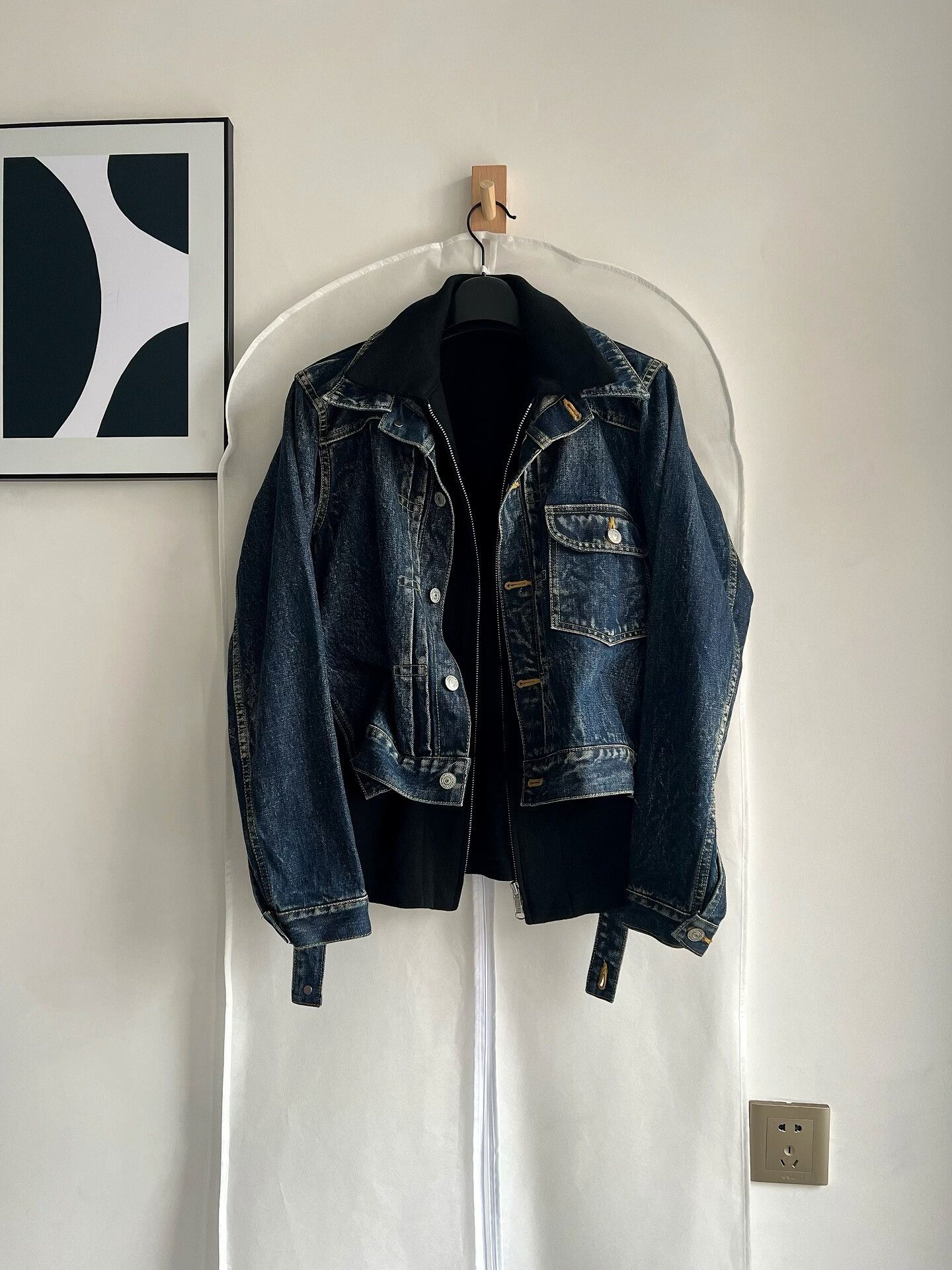 Yohji Yamamoto Yohji Yamamoto Denim Jacket Size S / US 4 / IT 40 - 2 Thumbnail
