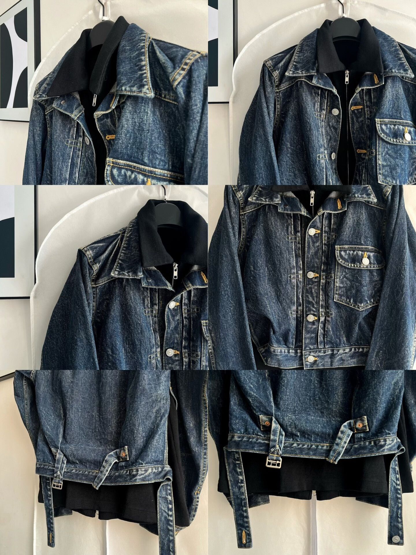 Yohji Yamamoto Yohji Yamamoto Denim Jacket Size S / US 4 / IT 40 - 8 Thumbnail