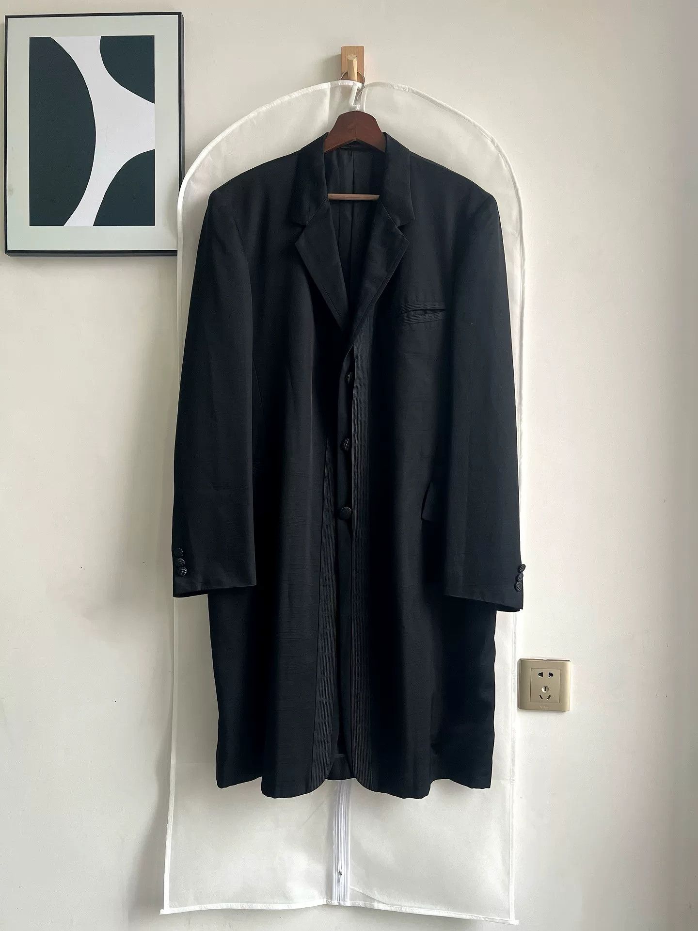 Yohji Yamamoto Yohji Yamamoto Silk Belted Coat Size US M / EU 48-50 / 2 - 2 Thumbnail