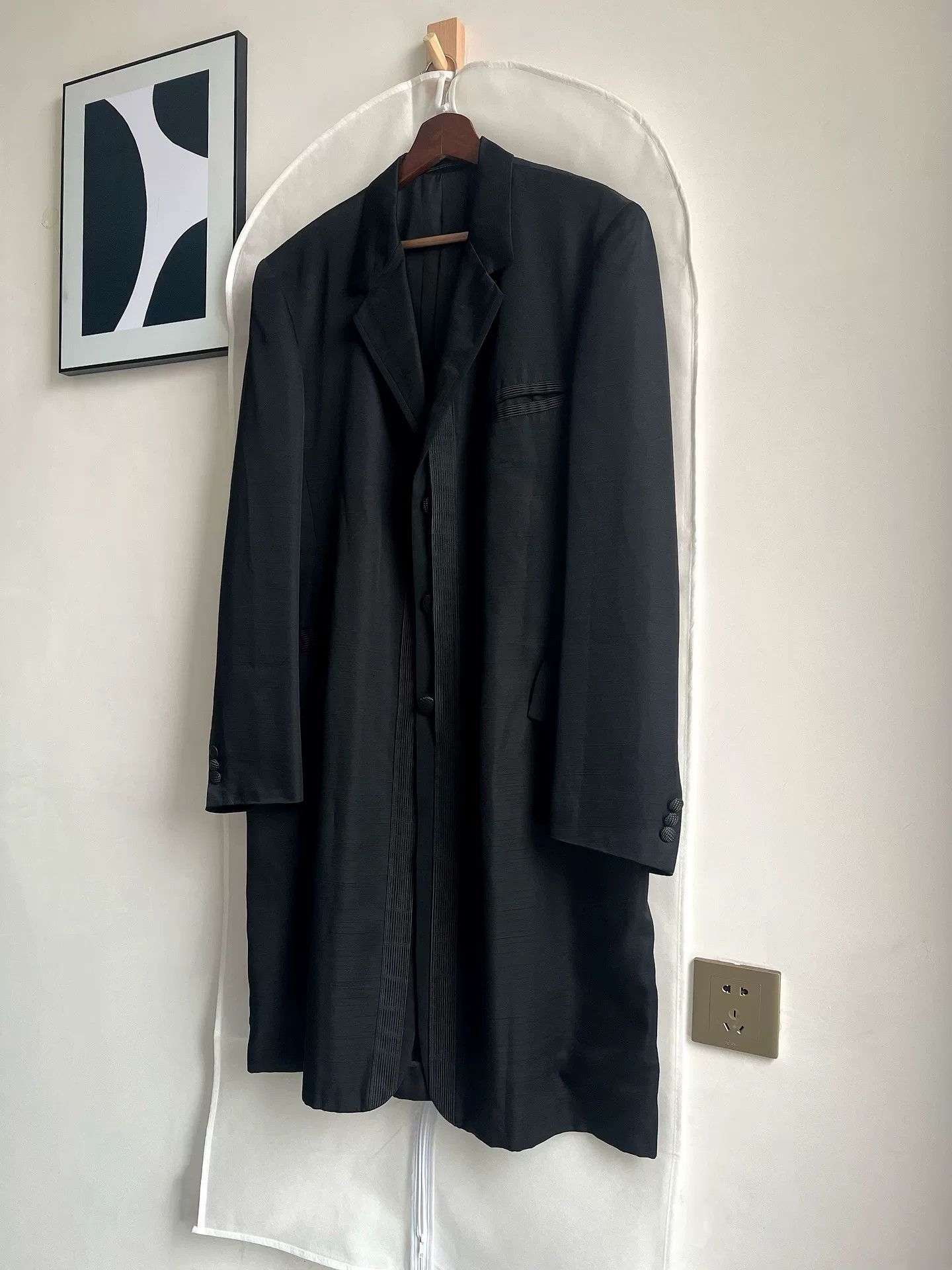 Yohji Yamamoto Yohji Yamamoto Silk Belted Coat Size US M / EU 48-50 / 2 - 4 Thumbnail