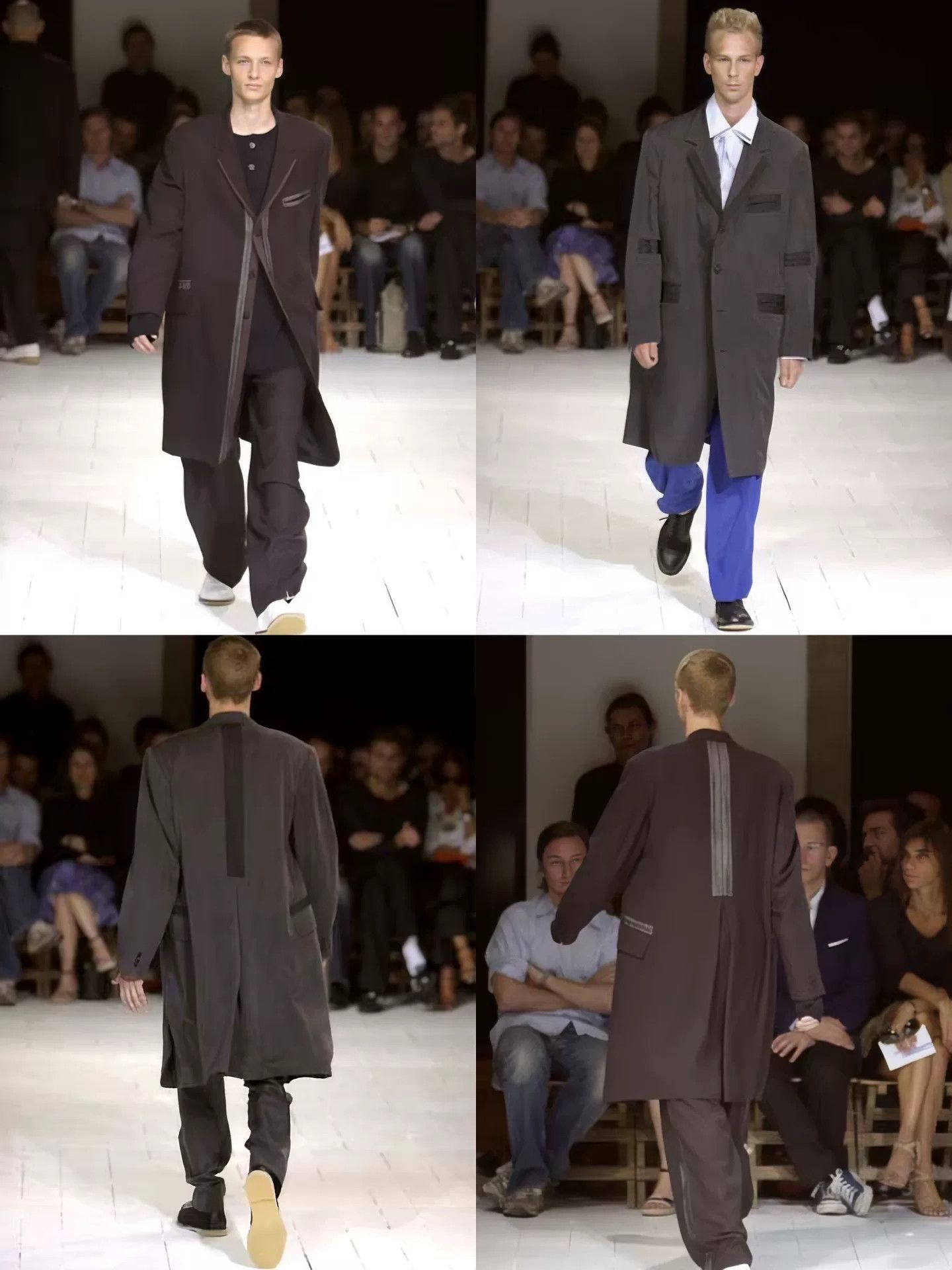 Yohji Yamamoto Yohji Yamamoto Silk Belted Coat Size US M / EU 48-50 / 2 - 7 Thumbnail