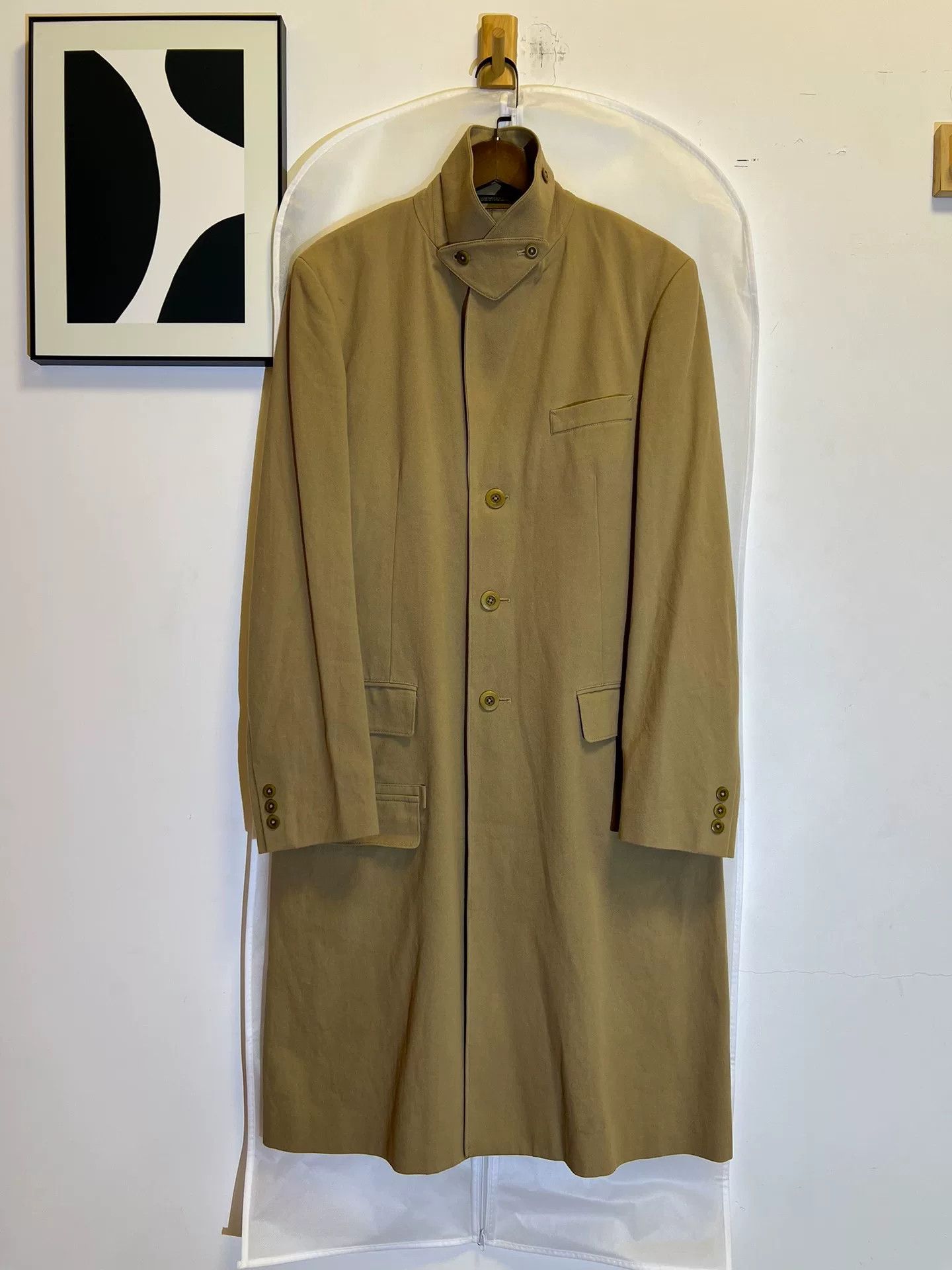 Yohji Yamamoto Yohji Yamamoto Stylish Long Coat Size US L / EU 52-54 / 3 - 2 Thumbnail