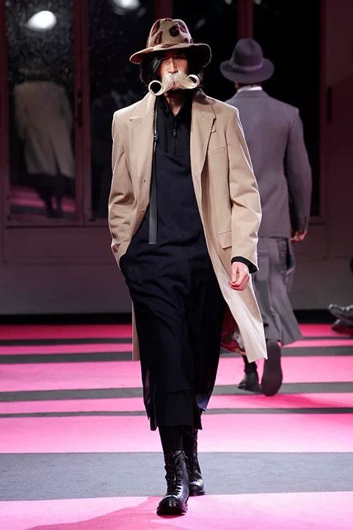 Yohji Yamamoto Yohji Yamamoto Stylish Long Coat Size US L / EU 52-54 / 3 - 7 Thumbnail