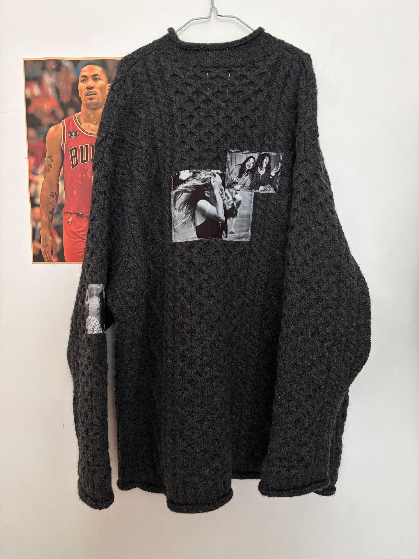 Takahiromiyashita The Soloist. The Soloist Gray Oversized Sweater Size US S / EU 44-46 / 1 - 2 Thumbnail