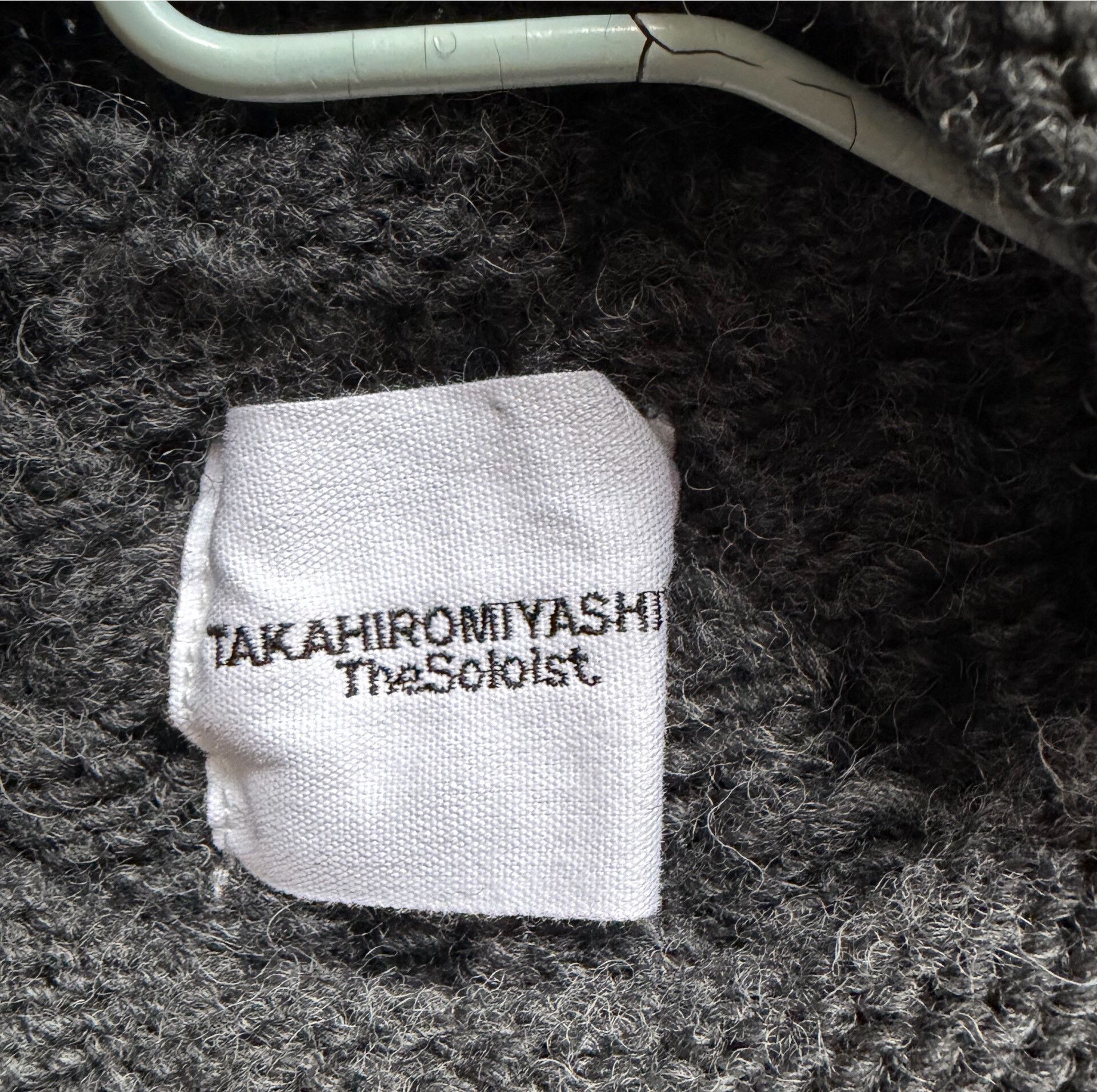 Takahiromiyashita The Soloist. The Soloist Gray Oversized Sweater Size US S / EU 44-46 / 1 - 6 Thumbnail