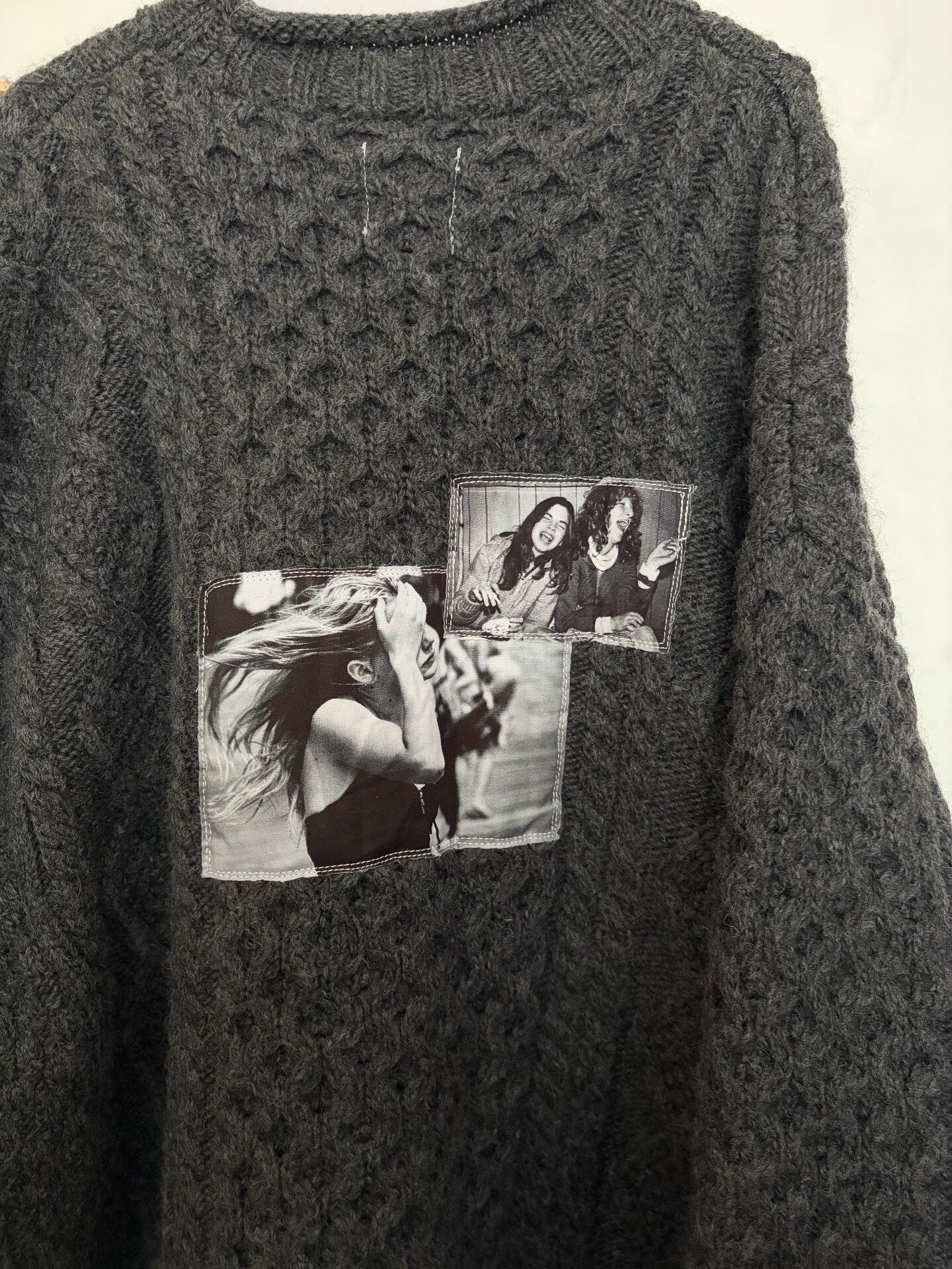 Takahiromiyashita The Soloist. The Soloist Gray Oversized Sweater Size US S / EU 44-46 / 1 - 4 Thumbnail