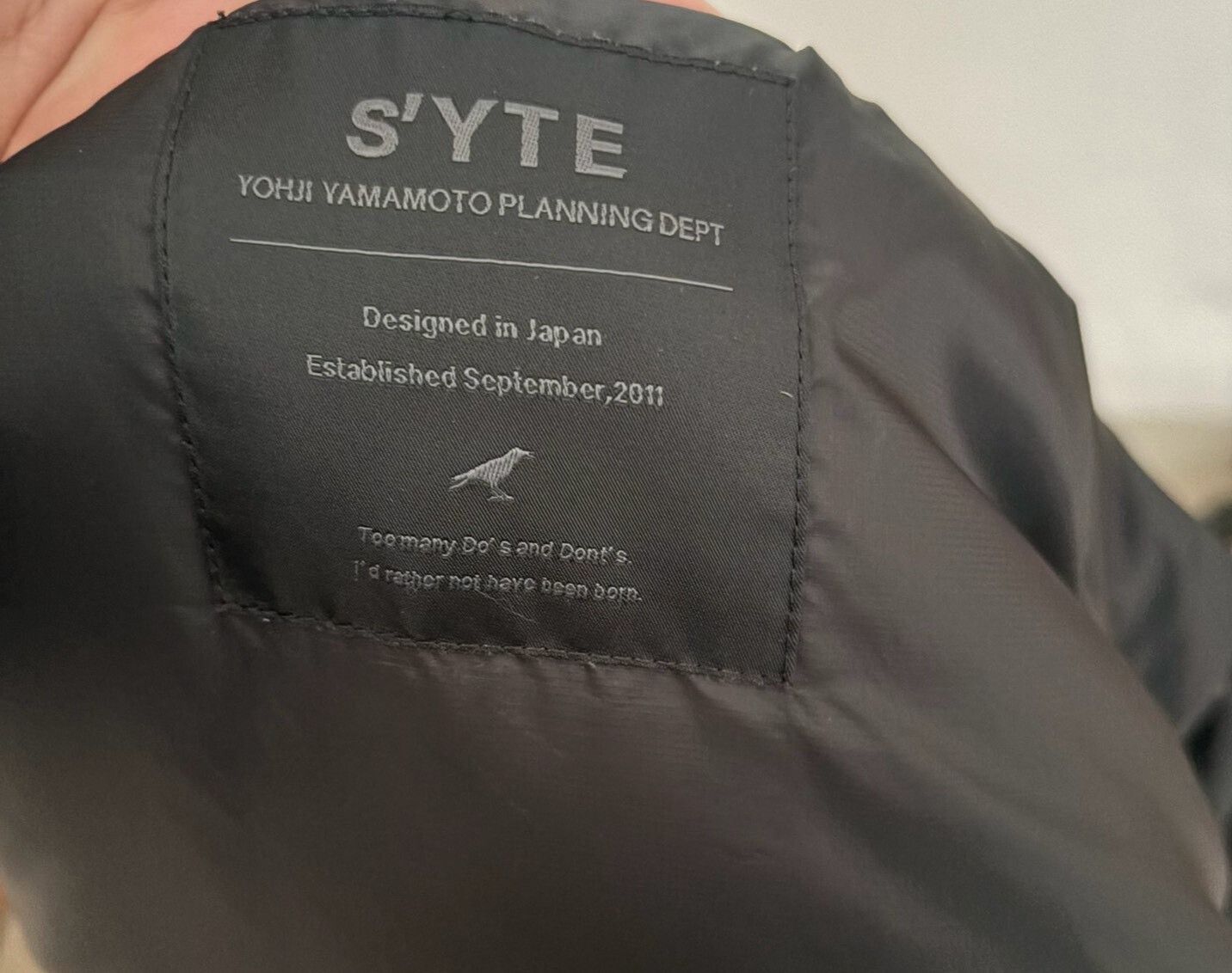 Yohji Yamamoto Yohji Yamamoto S'YTE Down Parka Size US L / EU 52-54 / 3 - 6 Thumbnail