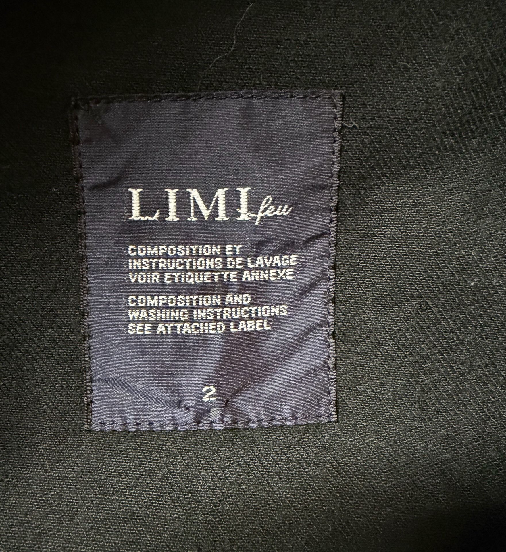 Yohji Yamamoto Yohji Yamamoto By LiMi Patchwork Jacket Size M / US 6-8 / IT 42-44 - 7 Thumbnail