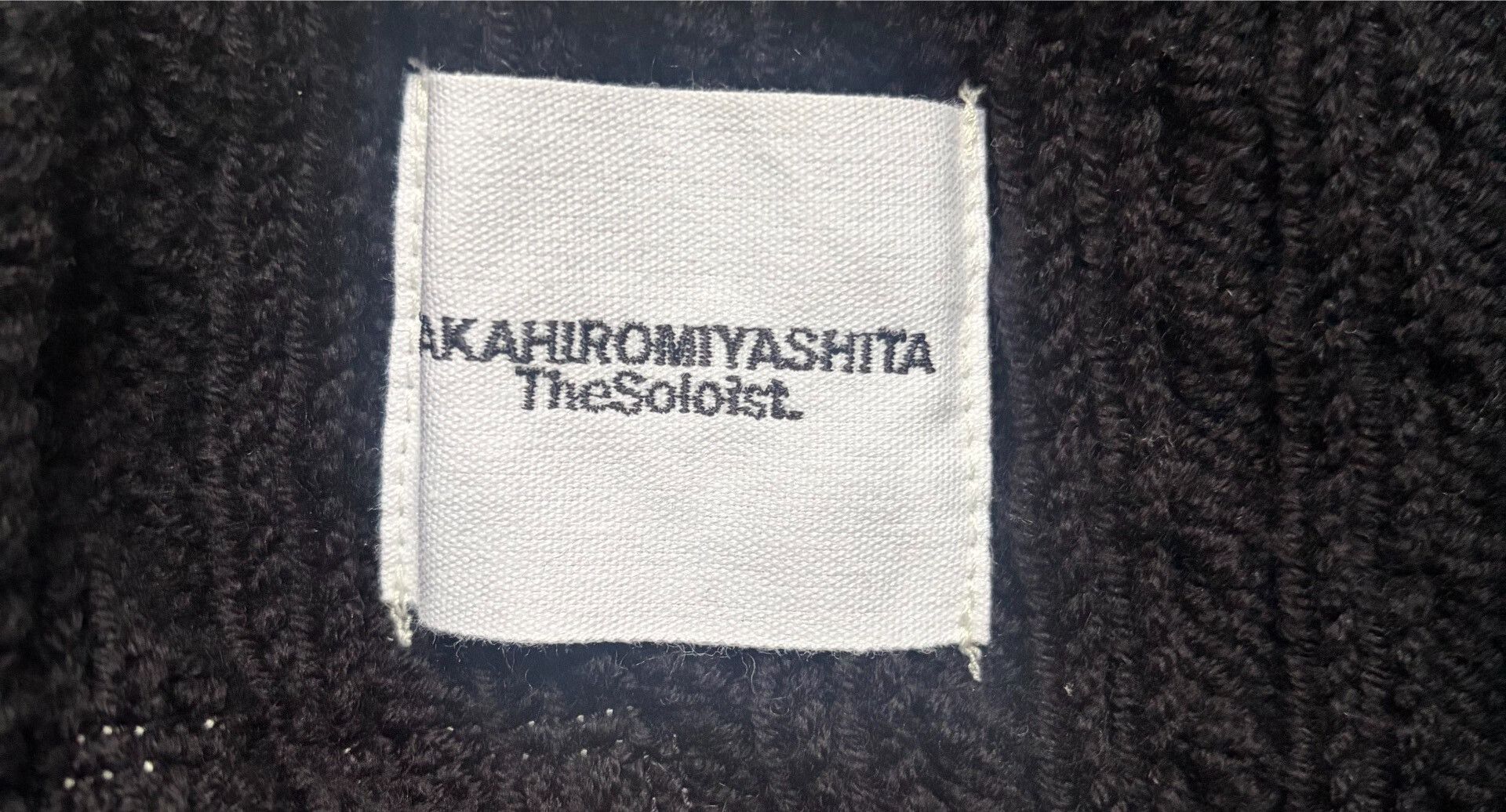 Takahiromiyashita The Soloist. The Soloist 24aw Patch Sweater Size US S / EU 44-46 / 1 - 7 Thumbnail
