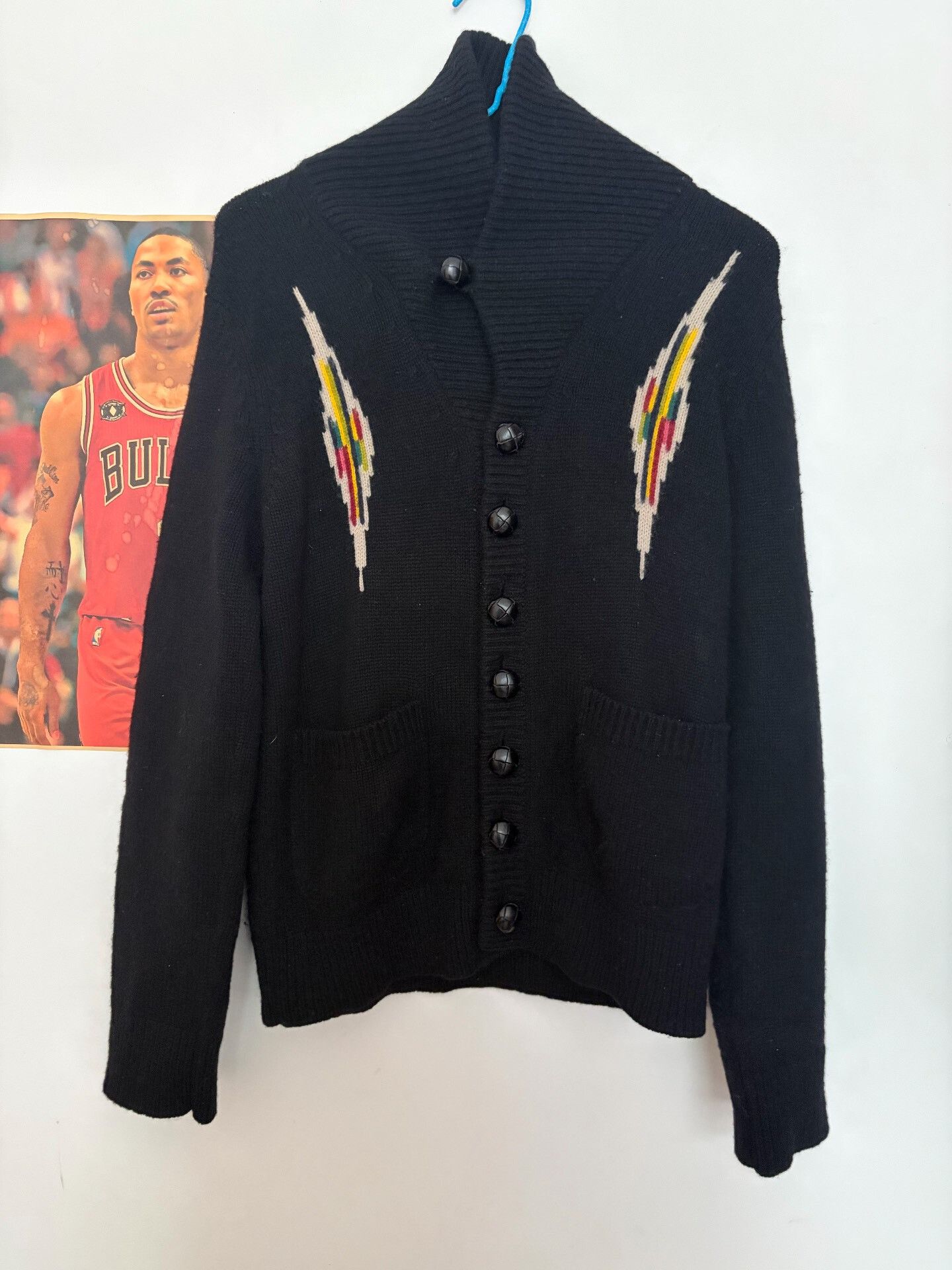 Number (N)ine Number Nine Wool Jacket with Embroidery Size US M / EU 48-50 / 2 - 4 Thumbnail