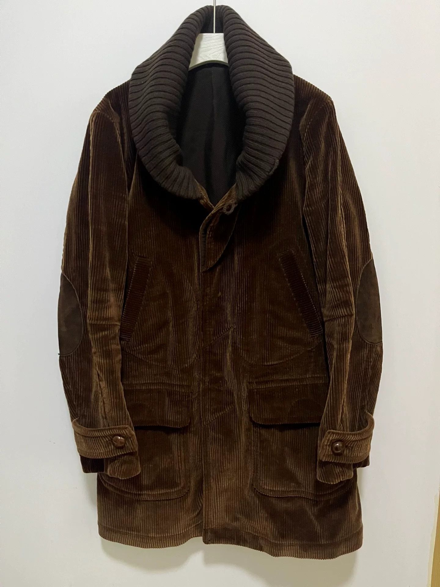 Comme des Garcons Corduroy Long Jacket in Orange Size US M / EU 48-50 / 2 - 3 Thumbnail