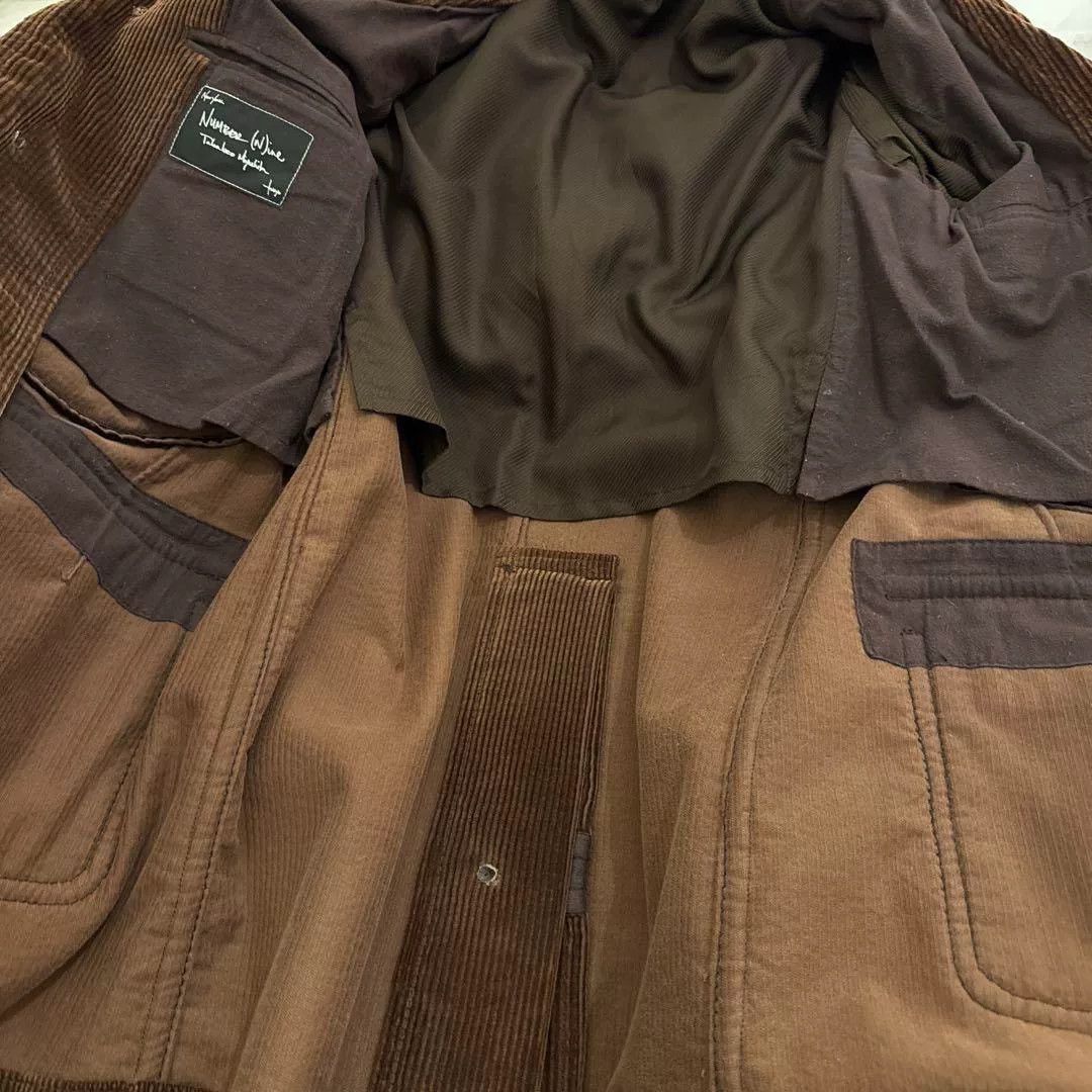 Comme des Garcons Corduroy Long Jacket in Orange Size US M / EU 48-50 / 2 - 5 Thumbnail