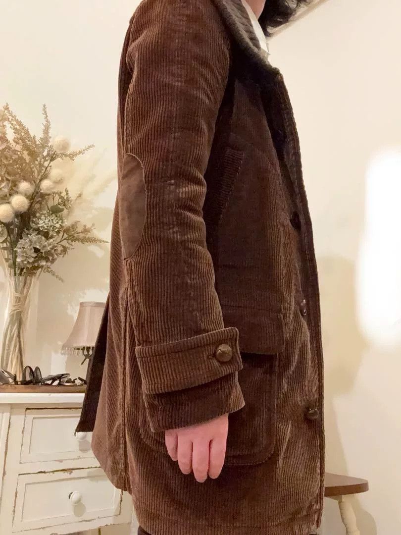 Comme des Garcons Corduroy Long Jacket in Orange Size US M / EU 48-50 / 2 - 7 Thumbnail