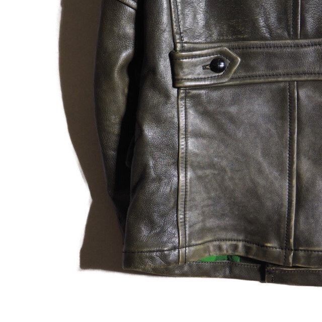 Number (N)ine Number (N)ine Leather Wool Jacket Size US M / EU 48-50 / 2 - 5 Thumbnail