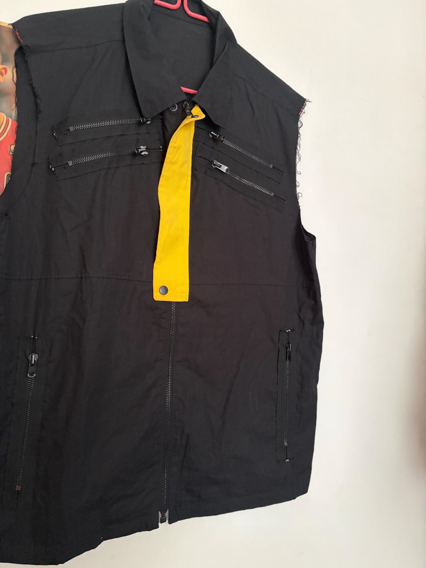 Number (N)ine Multi-Zipper Sleeveless Shirt Size US M / EU 48-50 / 2 - 2 Thumbnail