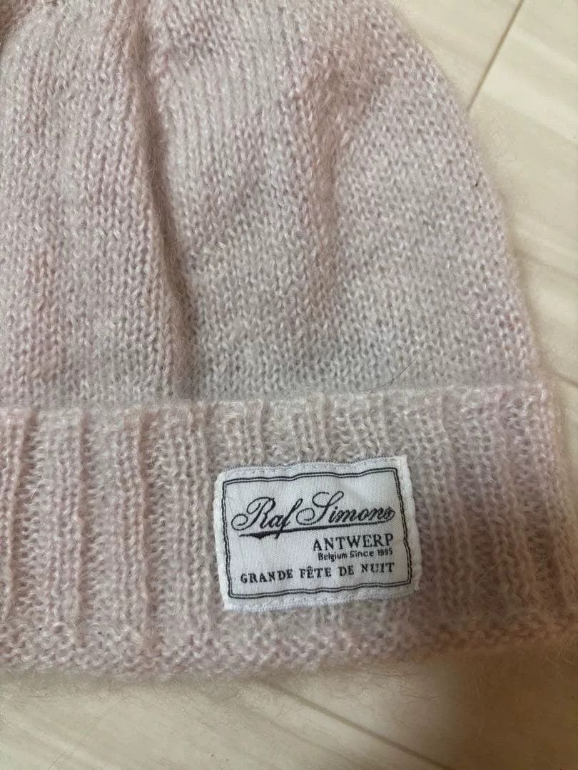 Raf Simons Raf Simons Pink Knit Hat Size ONE SIZE - 2 Thumbnail