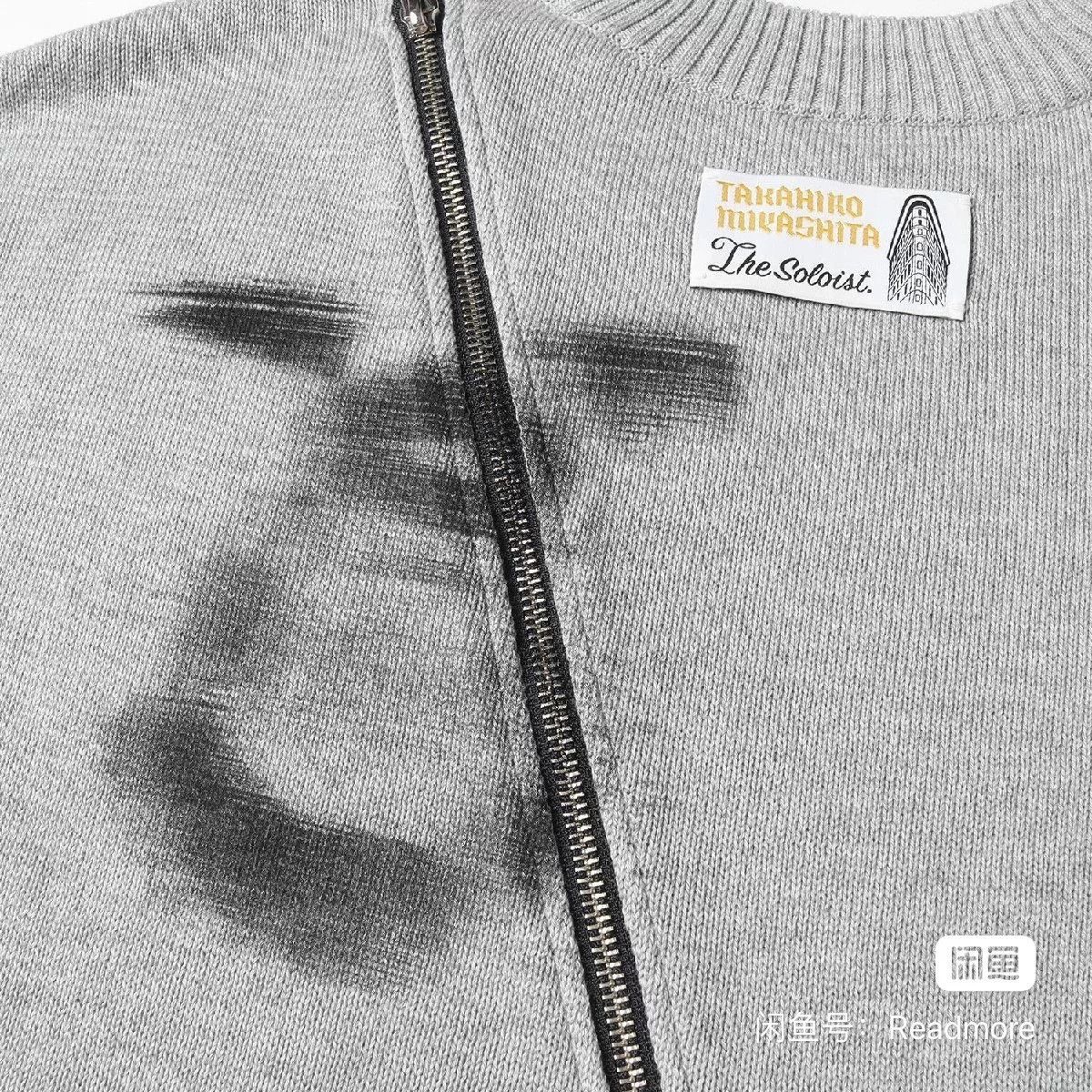 Raf Simons Soloist Zip Knit Sweater 23ss Size US M / EU 48-50 / 2 - 3 Thumbnail