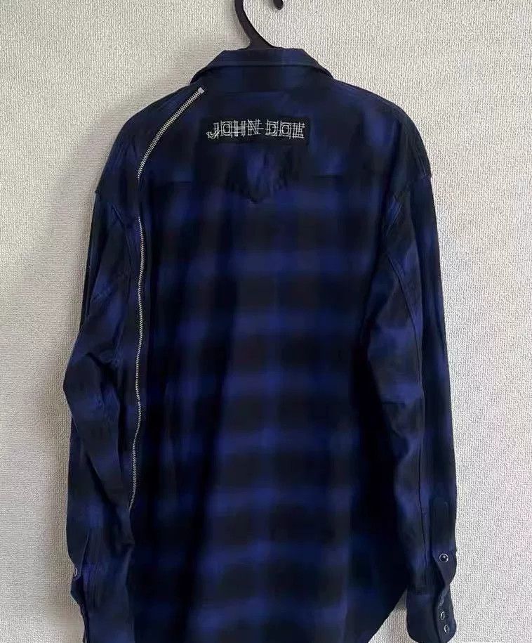 Raf Simons Soloist Plaid Jacket in Blue-Black Size US M / EU 48-50 / 2 - 2 Thumbnail