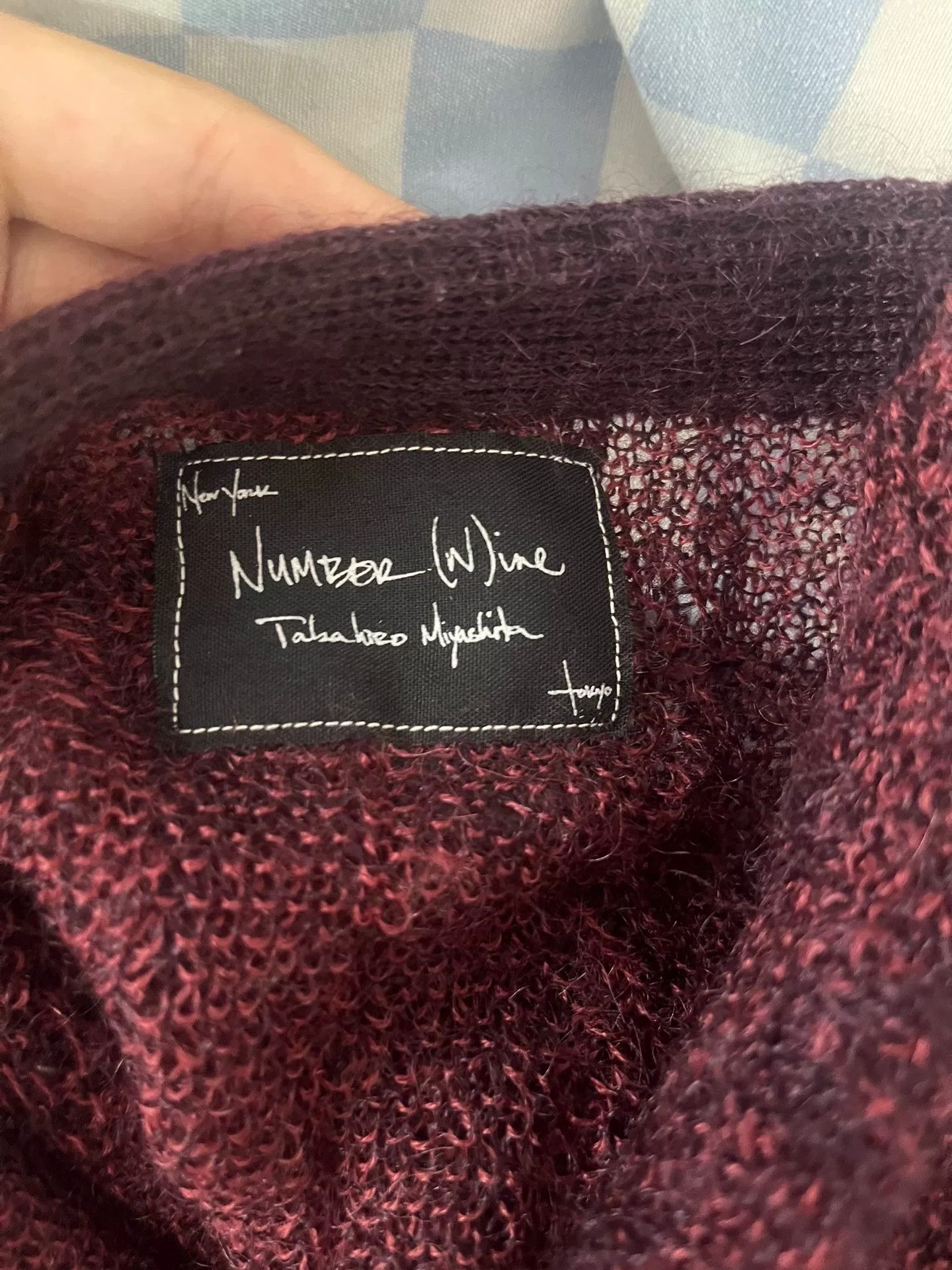 Number (N)ine Nunber Nine Embroidered Cardigan Size US M / EU 48-50 / 2 - 4 Thumbnail