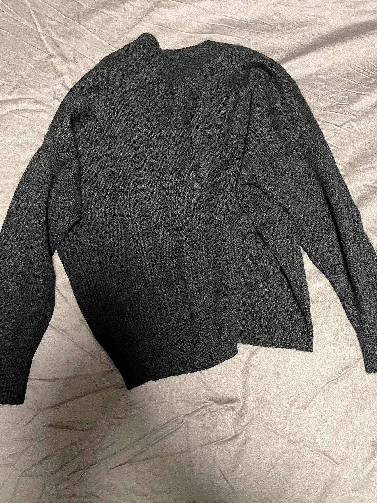 Saint Laurent Paris Saint Laurent Black Cashmere Sweater Size US M / EU 48-50 / 2 - 2 Thumbnail