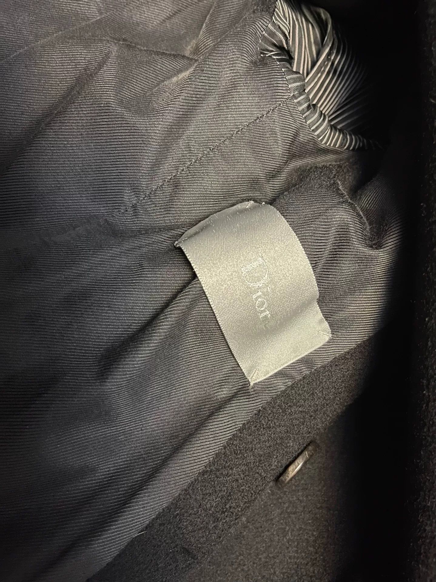 Dior Dior Homme Wool Peacoat 06AW Size US S / EU 44-46 / 1 - 5 Thumbnail