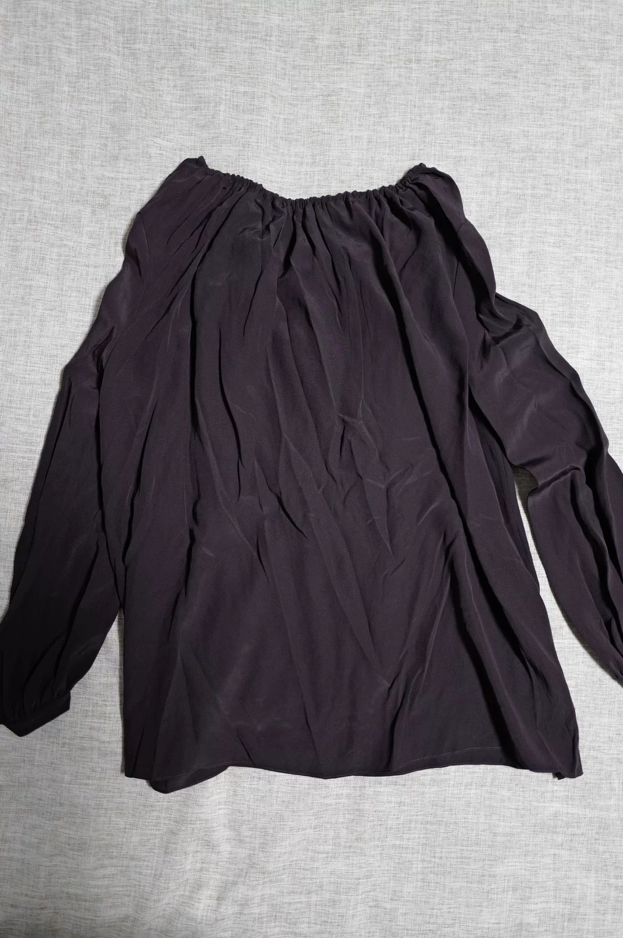 Saint Laurent Paris Saint Laurent Bohemian Silk Blouse with Fringes Size XS / US 0-2 / IT 36-38 - 2 Thumbnail