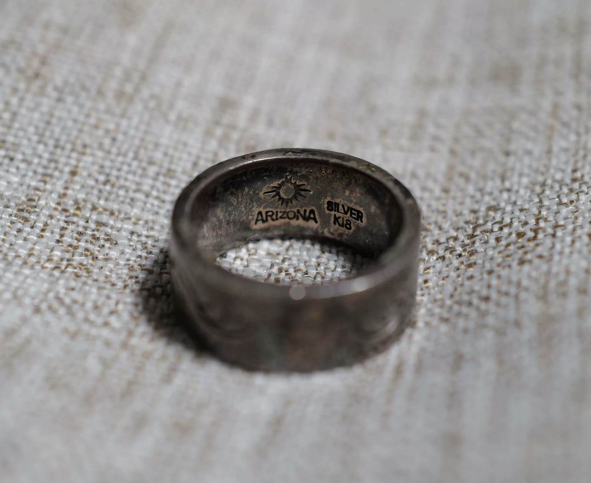 ARIZONA FREEDOM Arizona Freedom Silver Sun Ring Size ONE SIZE - 4 Thumbnail