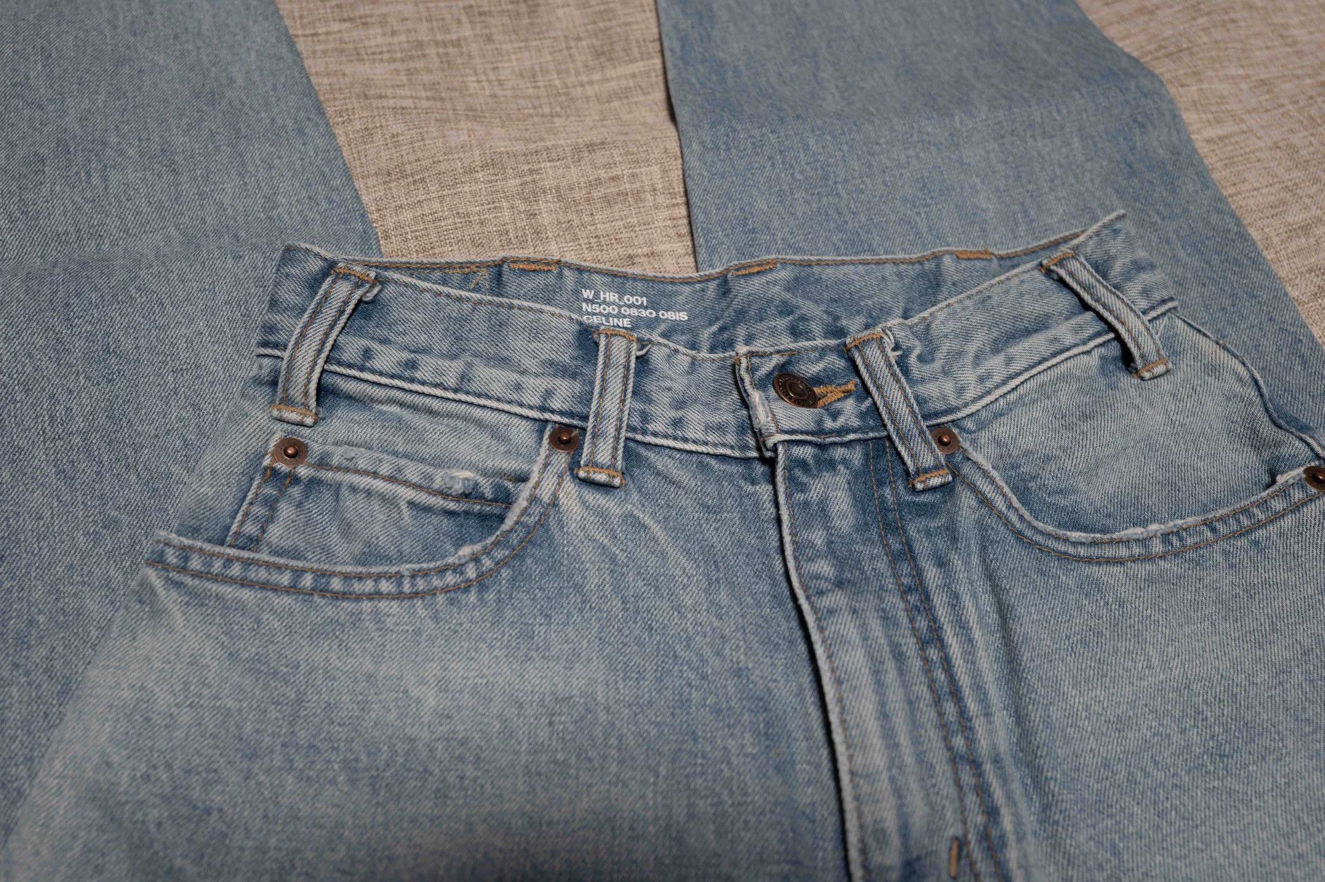 Celine Celine Margaret Blue Denim Jeans Size 25" / US 0 / IT 36 - 3 Thumbnail
