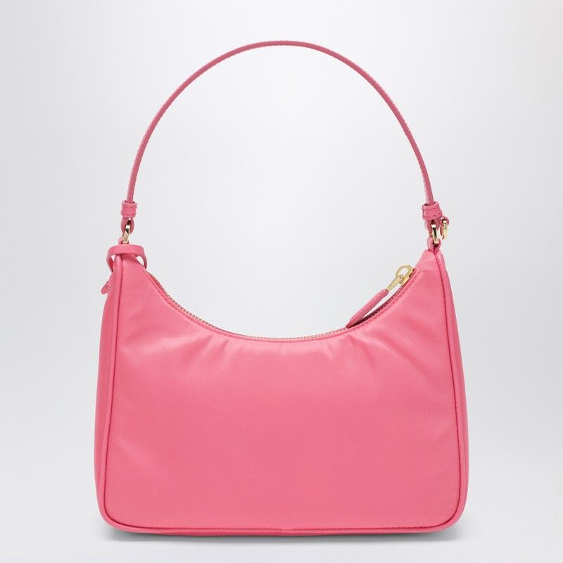 Prada Prada Prada Re-Edition 2005 Mini Bag In Pink Re-Nylon And Saffiano Leather Size ONE SIZE - 2 Thumbnail