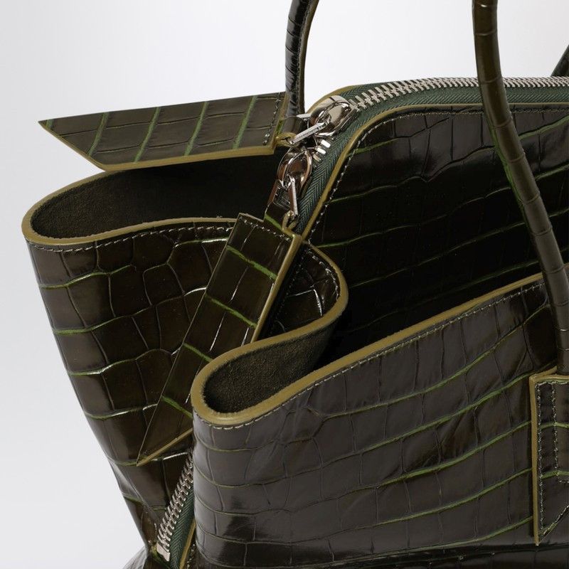 The Attico The Attico La Passeggiata Medium Bag Dark Green Size ONE SIZE - 2 Thumbnail
