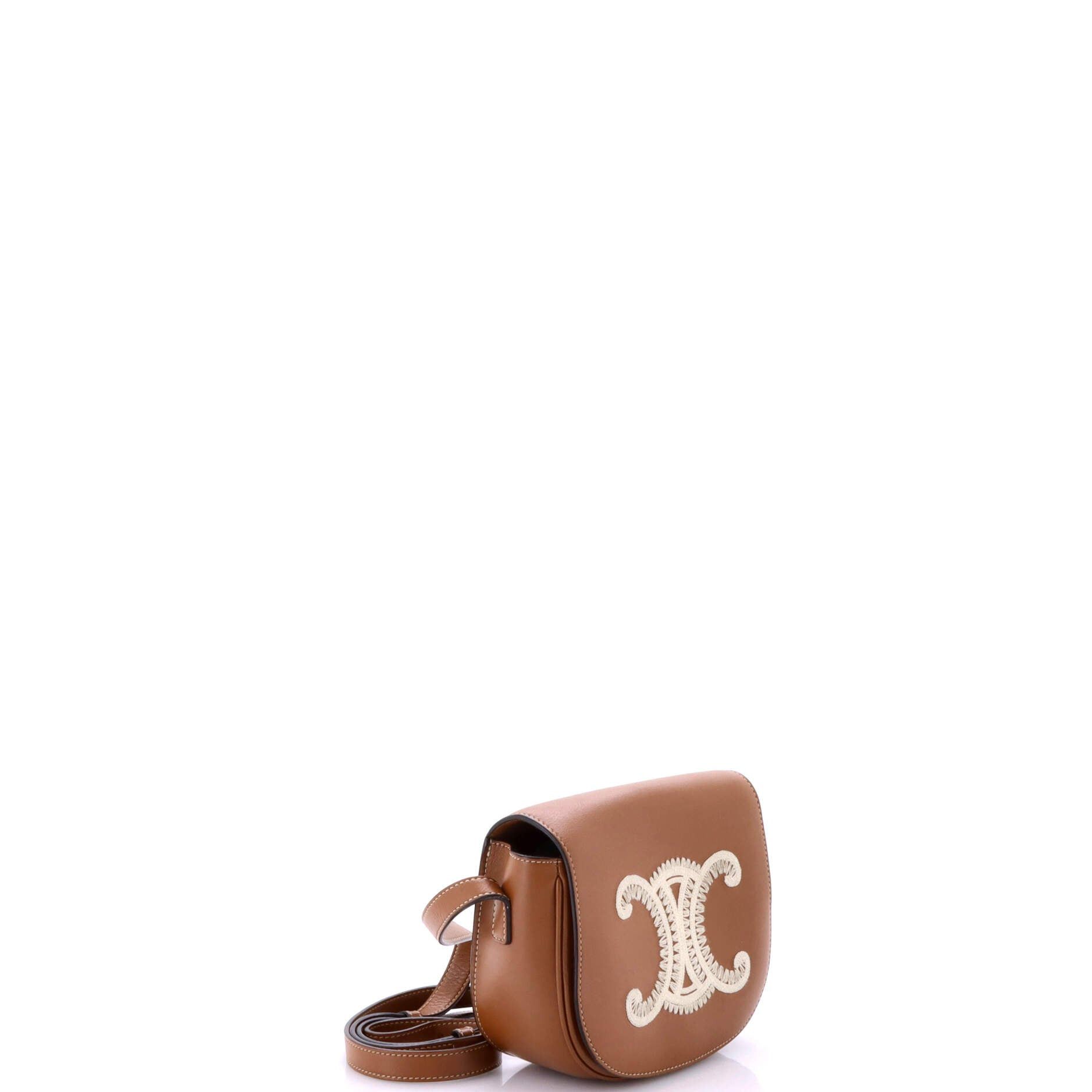 Celine Cuir Triomphe Folco Bag Size ONE SIZE - 2 Thumbnail