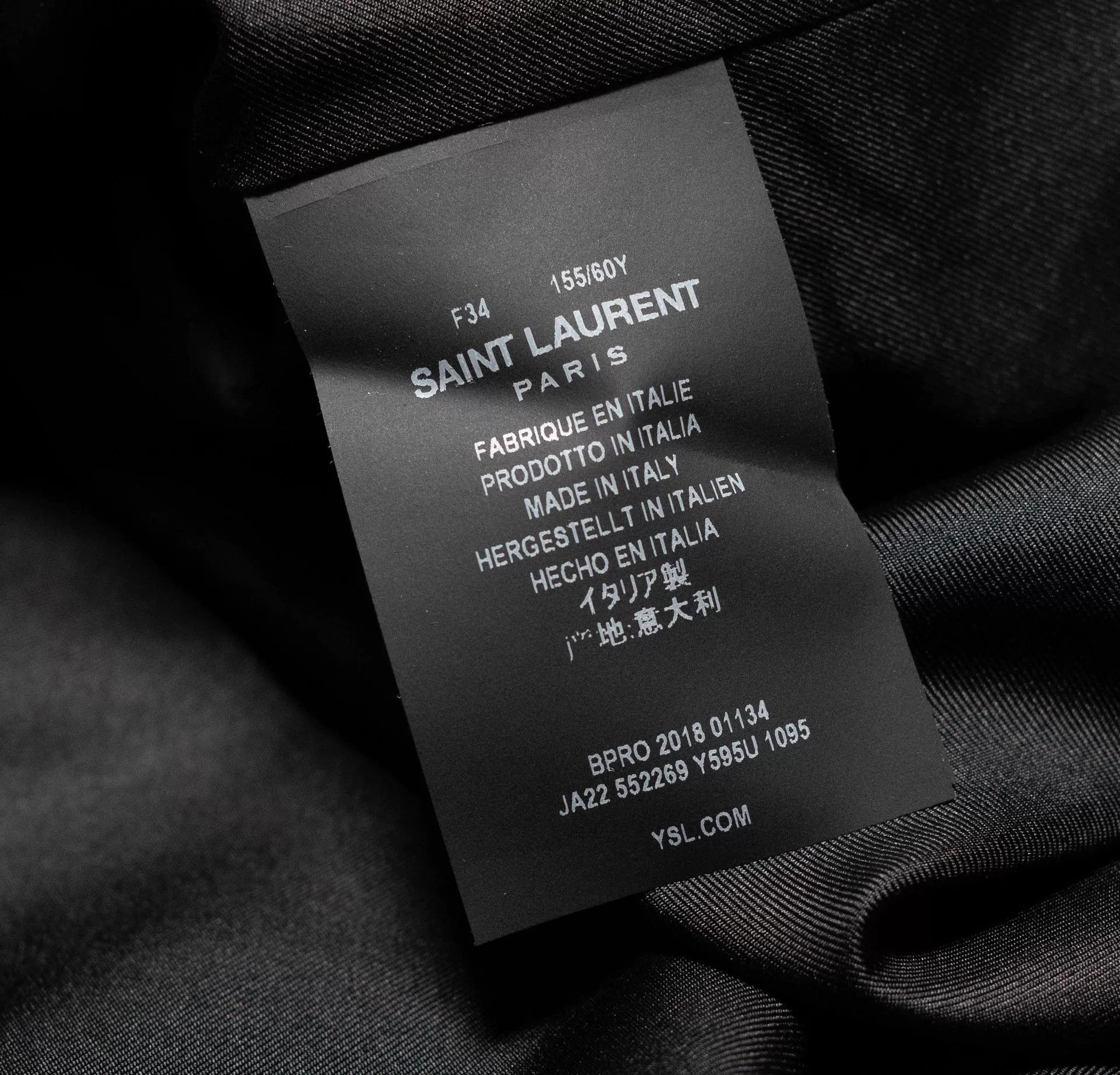 Saint Laurent Paris Saint Laurent Silk Printed Mini Skirt Size 34" / US 12 / IT 48 - 4 Thumbnail