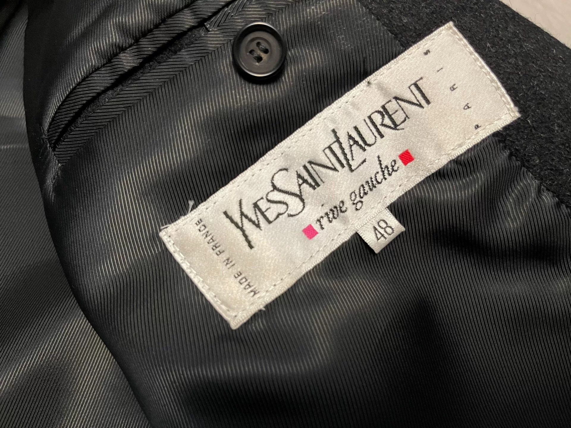 Yves Saint Laurent Yves Saint Laurent Wool Blend Hooded Coat Size US M / EU 48-50 / 2 - 3 Thumbnail
