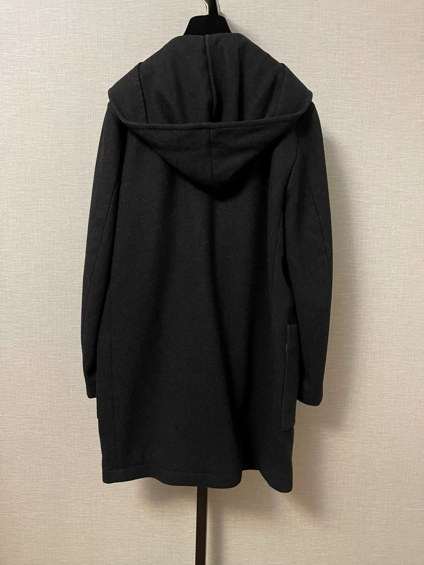 Yves Saint Laurent Yves Saint Laurent Wool Blend Hooded Coat Size US M / EU 48-50 / 2 - 2 Thumbnail