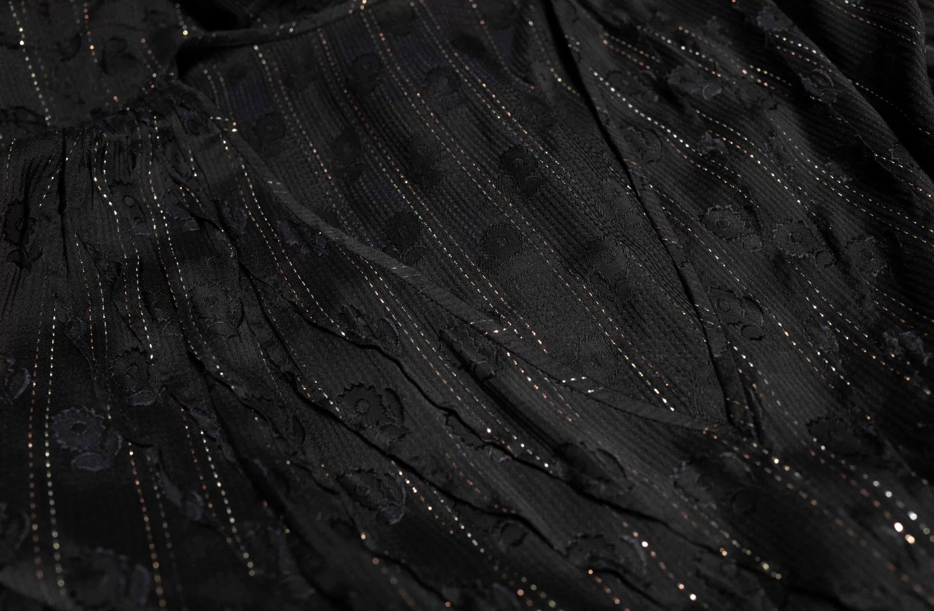 Isabel Marant Black Paisley Printed V-Neck Dress Size XXS / US 00 / IT 34 - 3 Thumbnail
