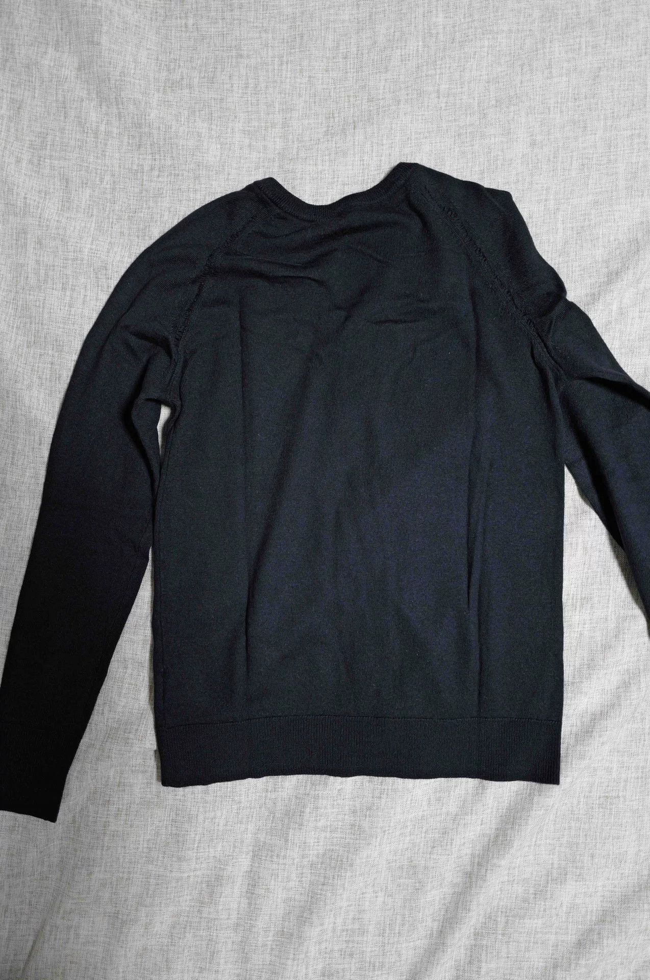 Dior Dior Homme Black V-Neck Wool Sweater Size US S / EU 44-46 / 1 - 2 Thumbnail