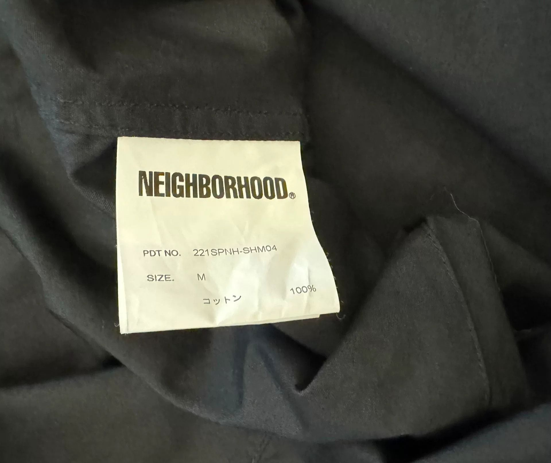 Neighborhood Neighborhood Black Short Sleeve Shirt for Sale Size US M / EU 48-50 / 2 - 6 Thumbnail