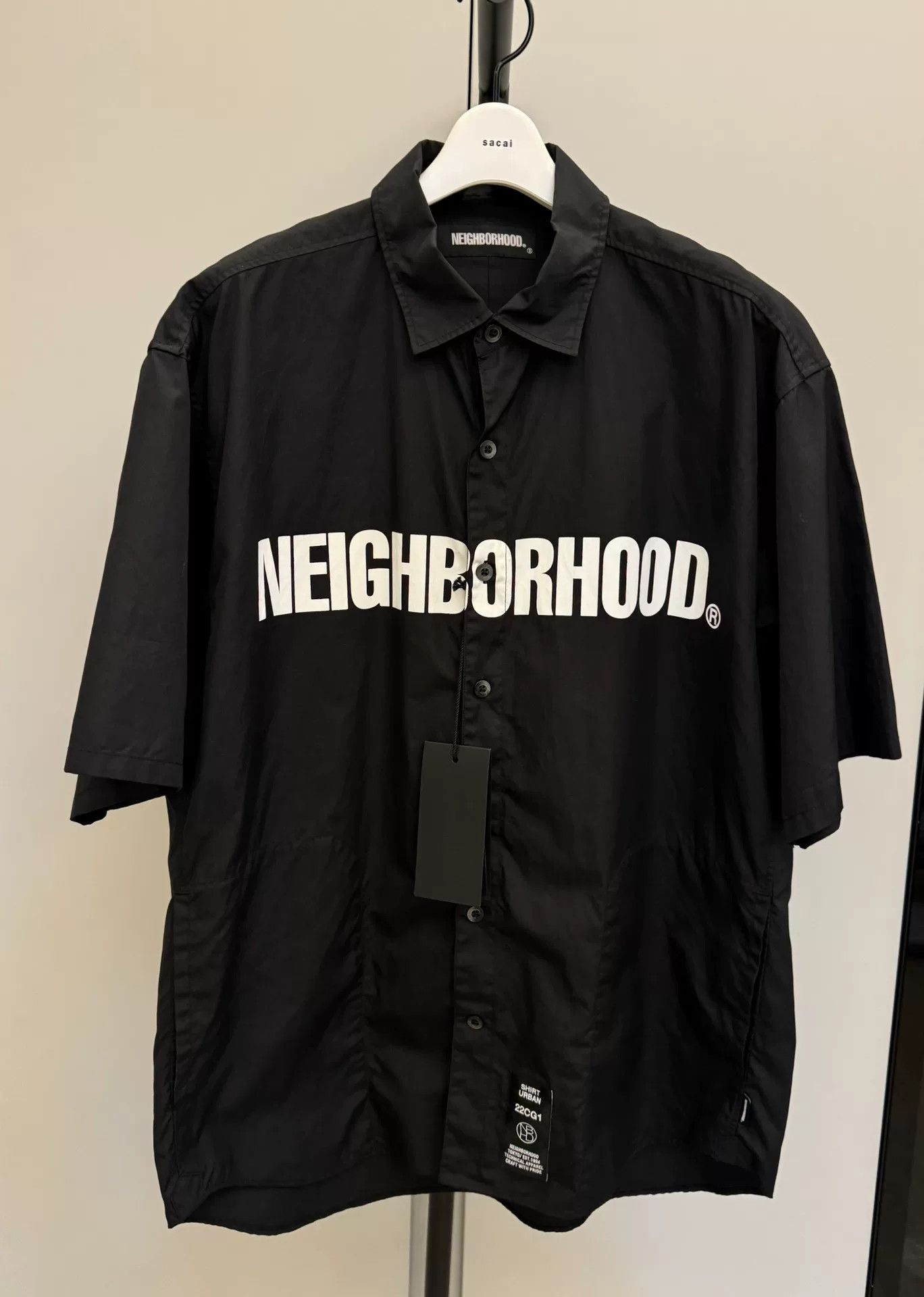 Neighborhood Neighborhood Black Short Sleeve Shirt for Sale Size US M / EU 48-50 / 2 - 2 Thumbnail