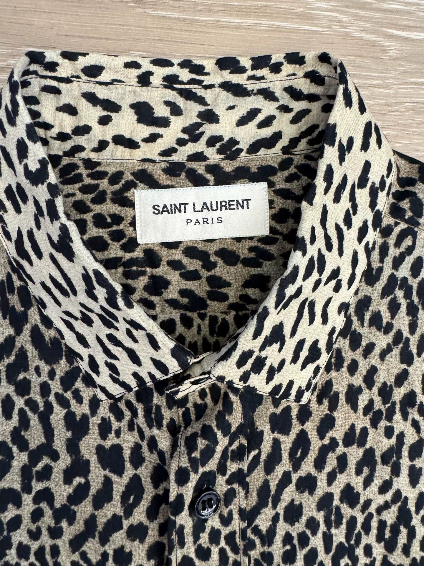 Saint Laurent Paris Saint Laurent Leopard Print Shirt Size S / US 4 / IT 40 - 5 Thumbnail