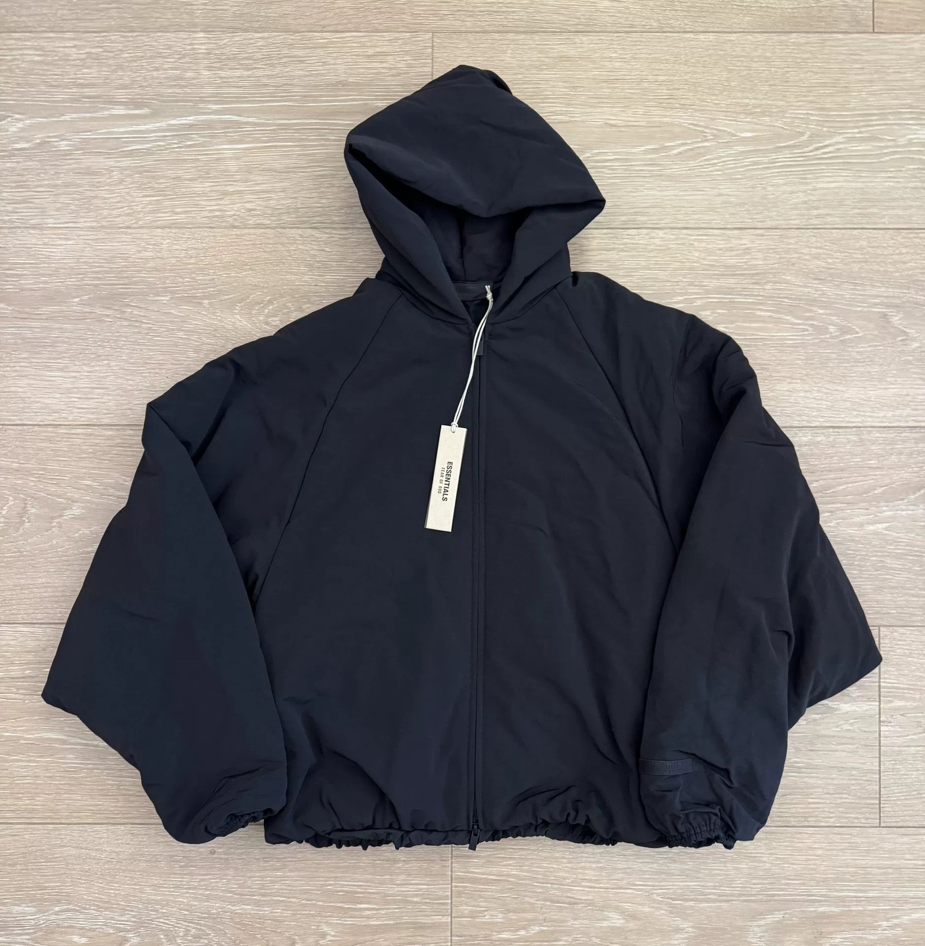 Essentials Fear of God Essentials Black Hoodie Jacket Size US M / EU 48-50 / 2 - 2 Thumbnail