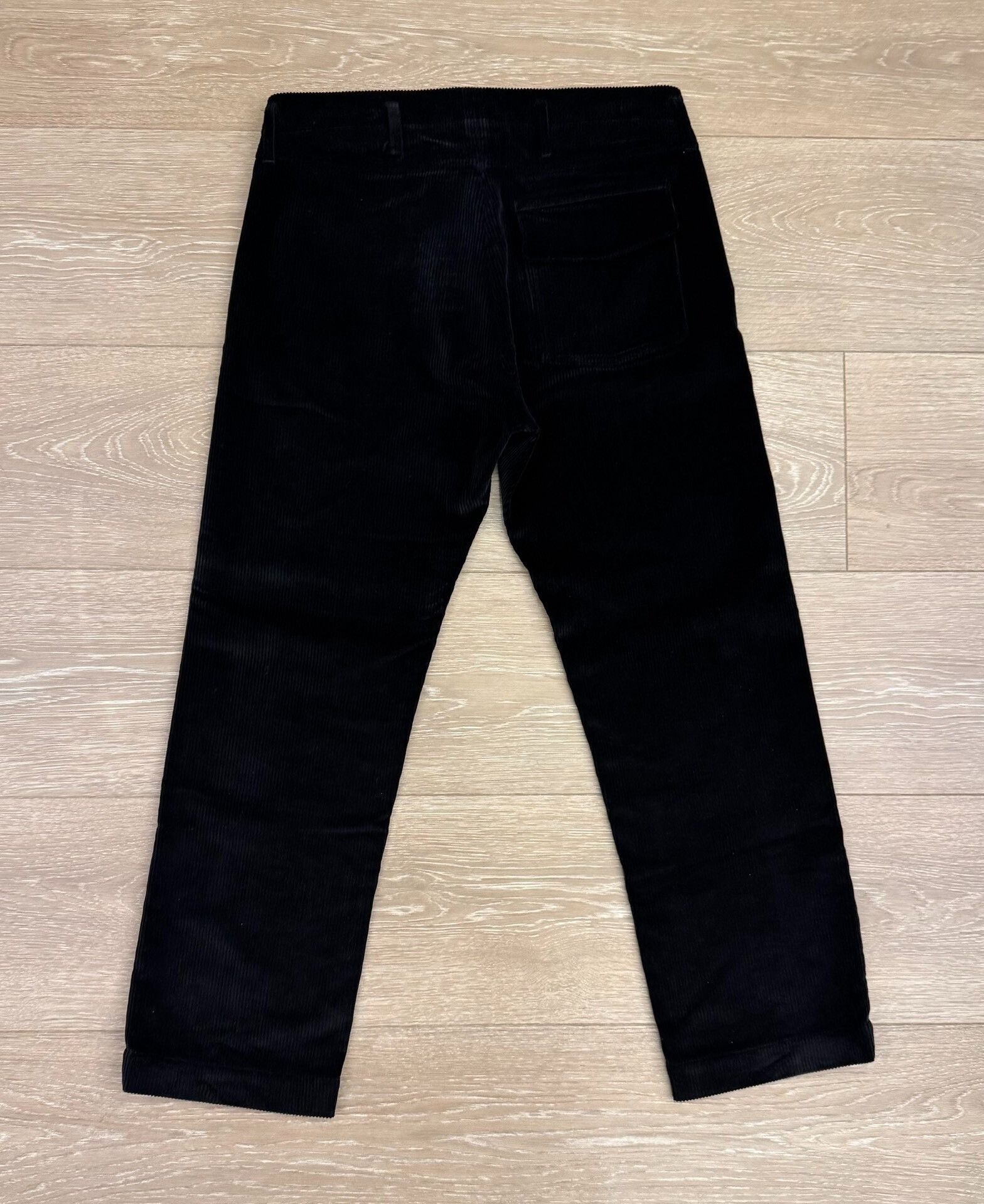 3MAN Black Corduroy Trousers by 3MAN Size US 30 / EU 46 - 2 Thumbnail