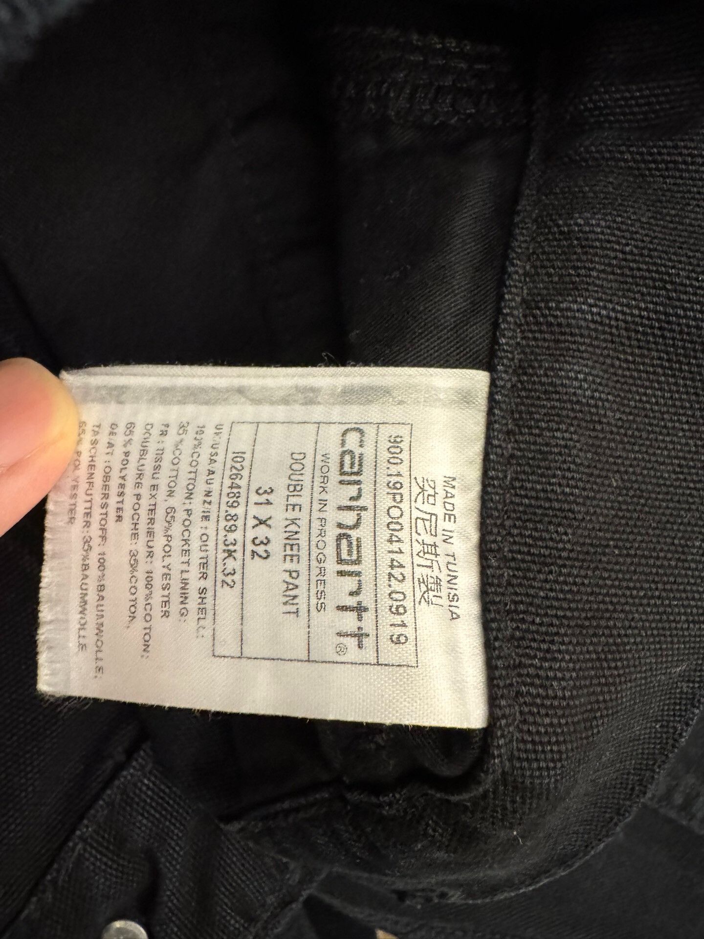 Carhartt Wip Carhartt WIP Double Knee Work Pants Size US 31 - 3 Thumbnail