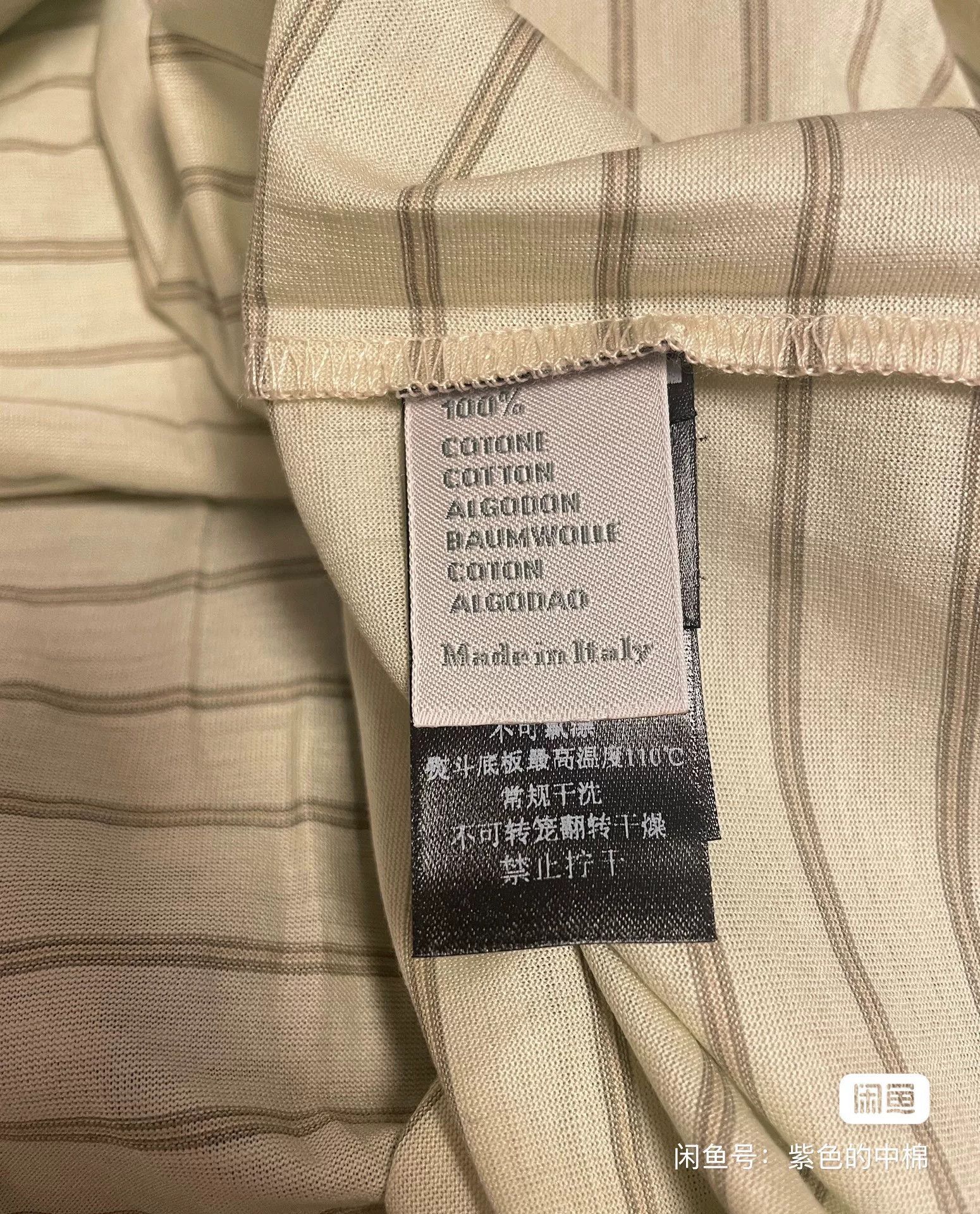 Ermenegildo Zegna Ermenegildo Zegna Polo Shirt Size 54 Size US L / EU 52-54 / 3 - 5 Thumbnail