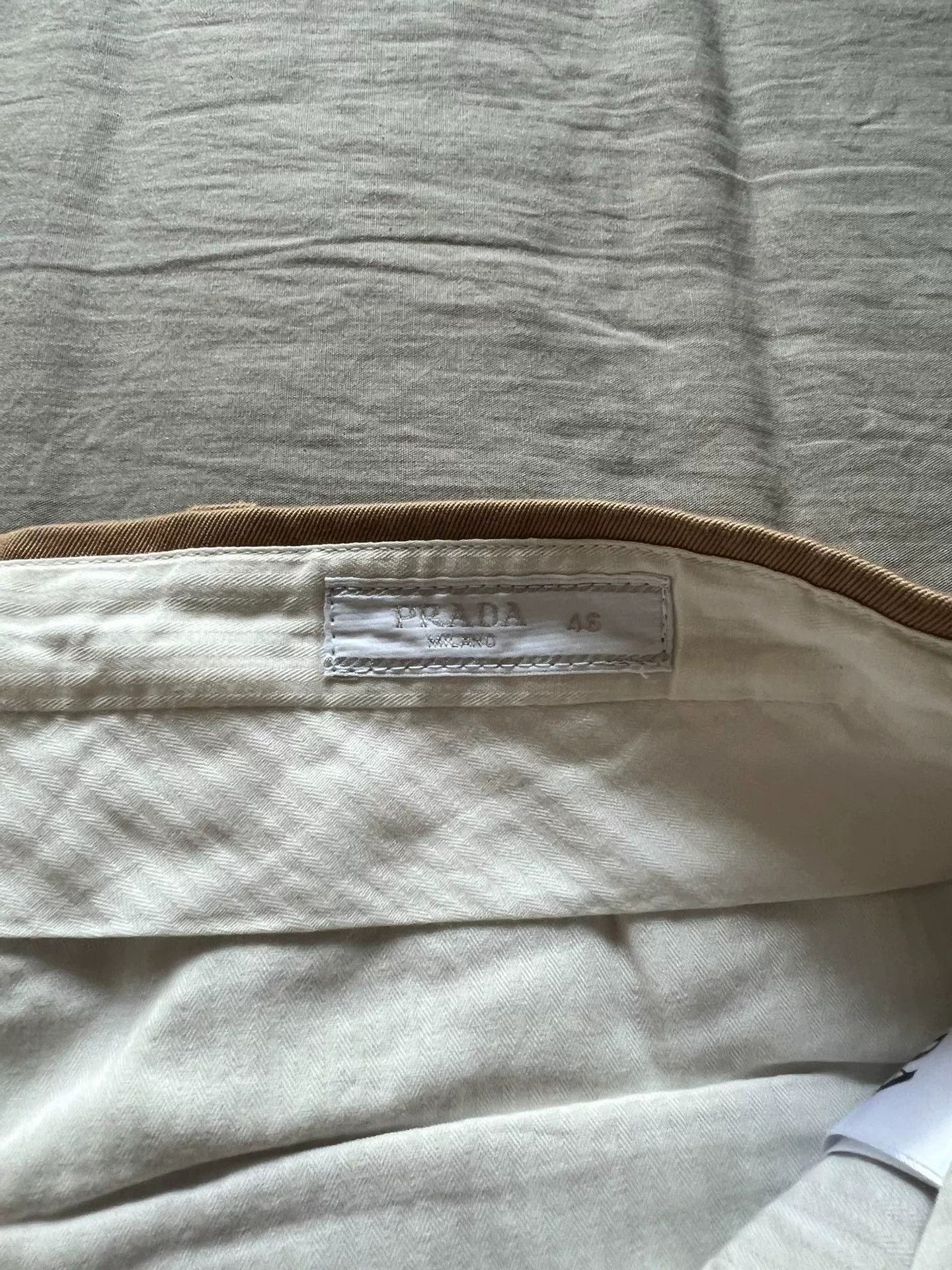 Prada Prada Bermuda Shorts in Dark Khaki Size US 30 / EU 46 - 5 Thumbnail